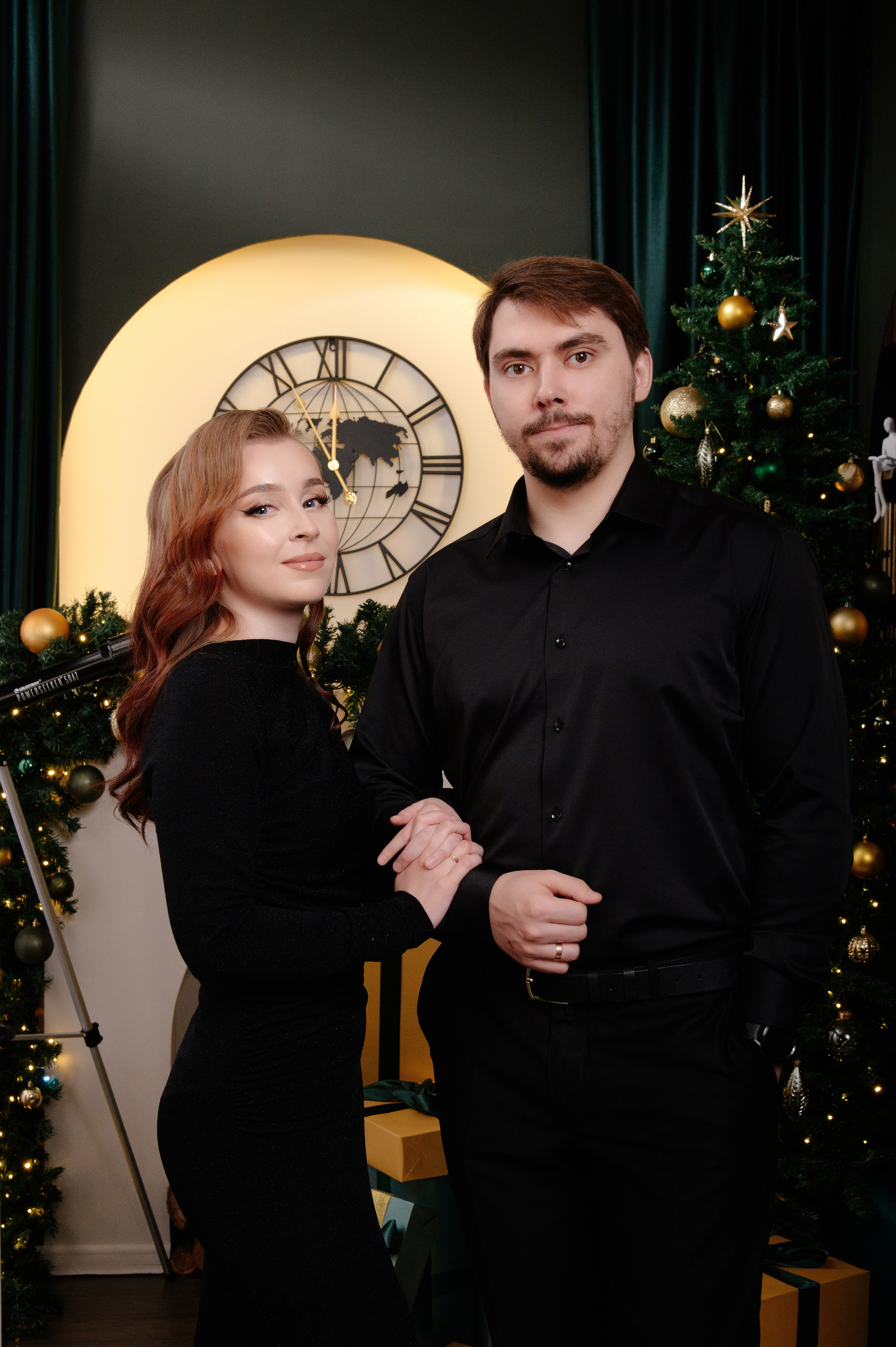 Новогодняя фотосессия в Караганде для Екатерины и Григория. Свадебный фотограф Караганда