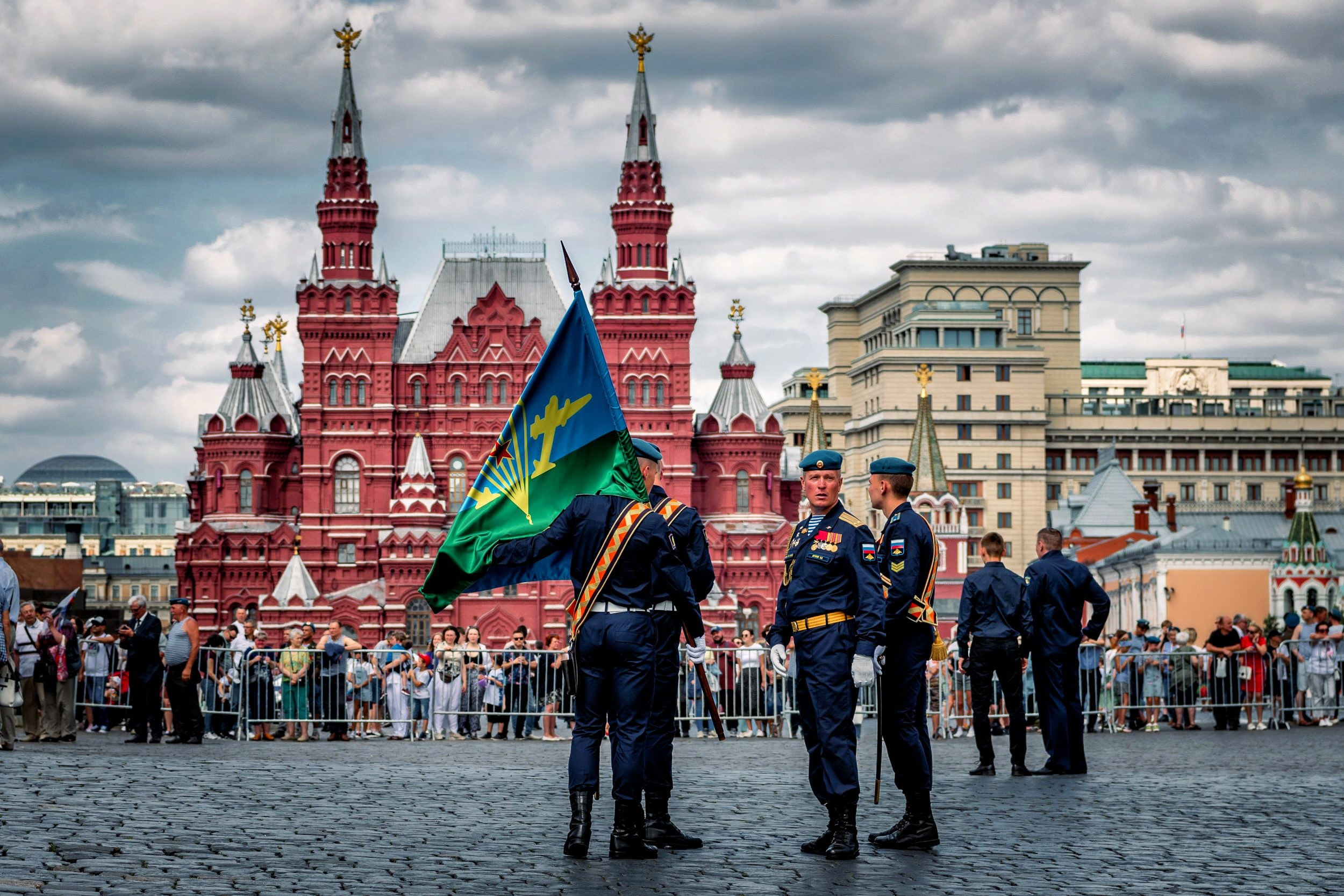 День ВДВ в Москве. Бизнес фотограф в Москве Алексей Кознев
