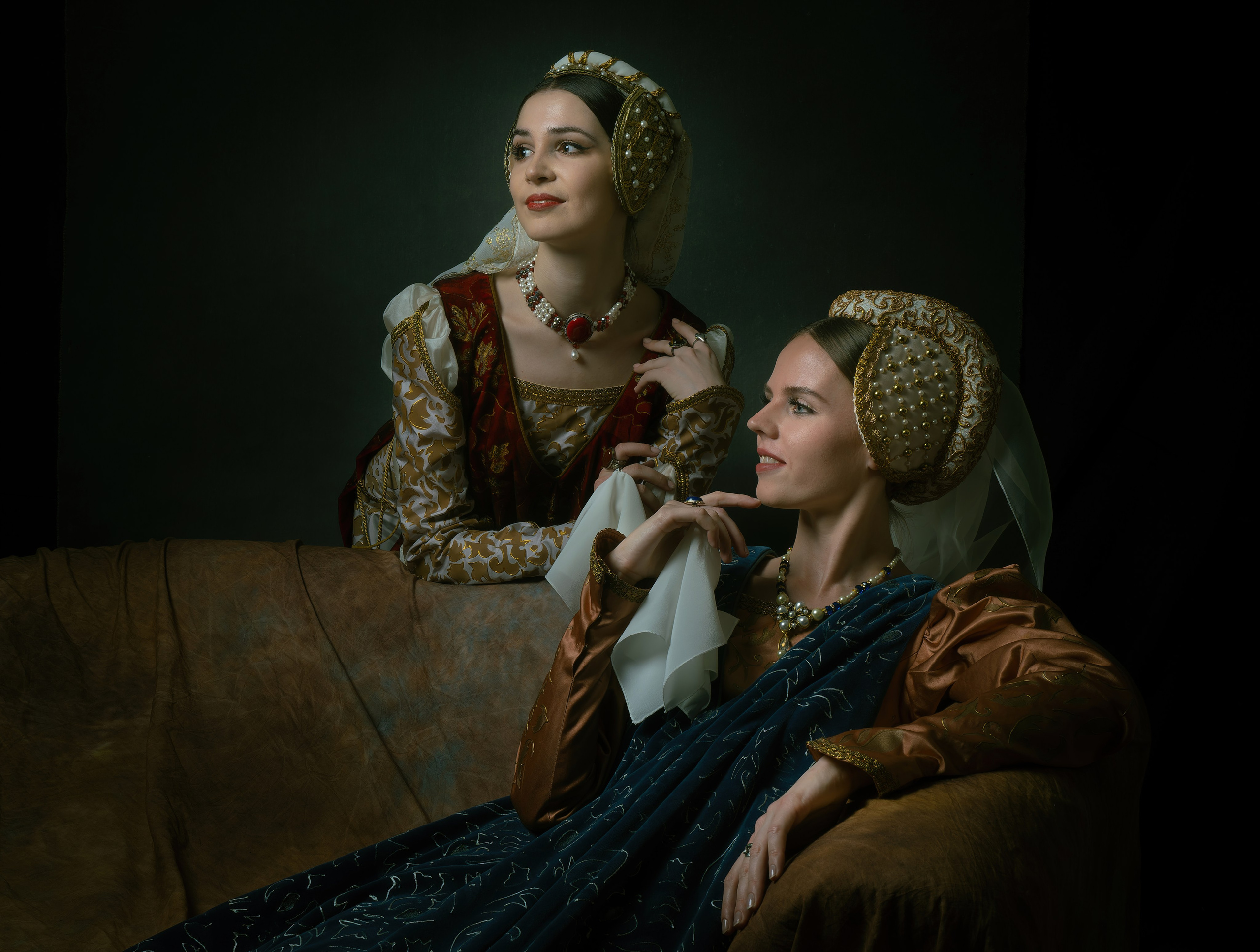 Балерины Василиса Дерендяева и Виктория Зуева. Oles Paritskiy