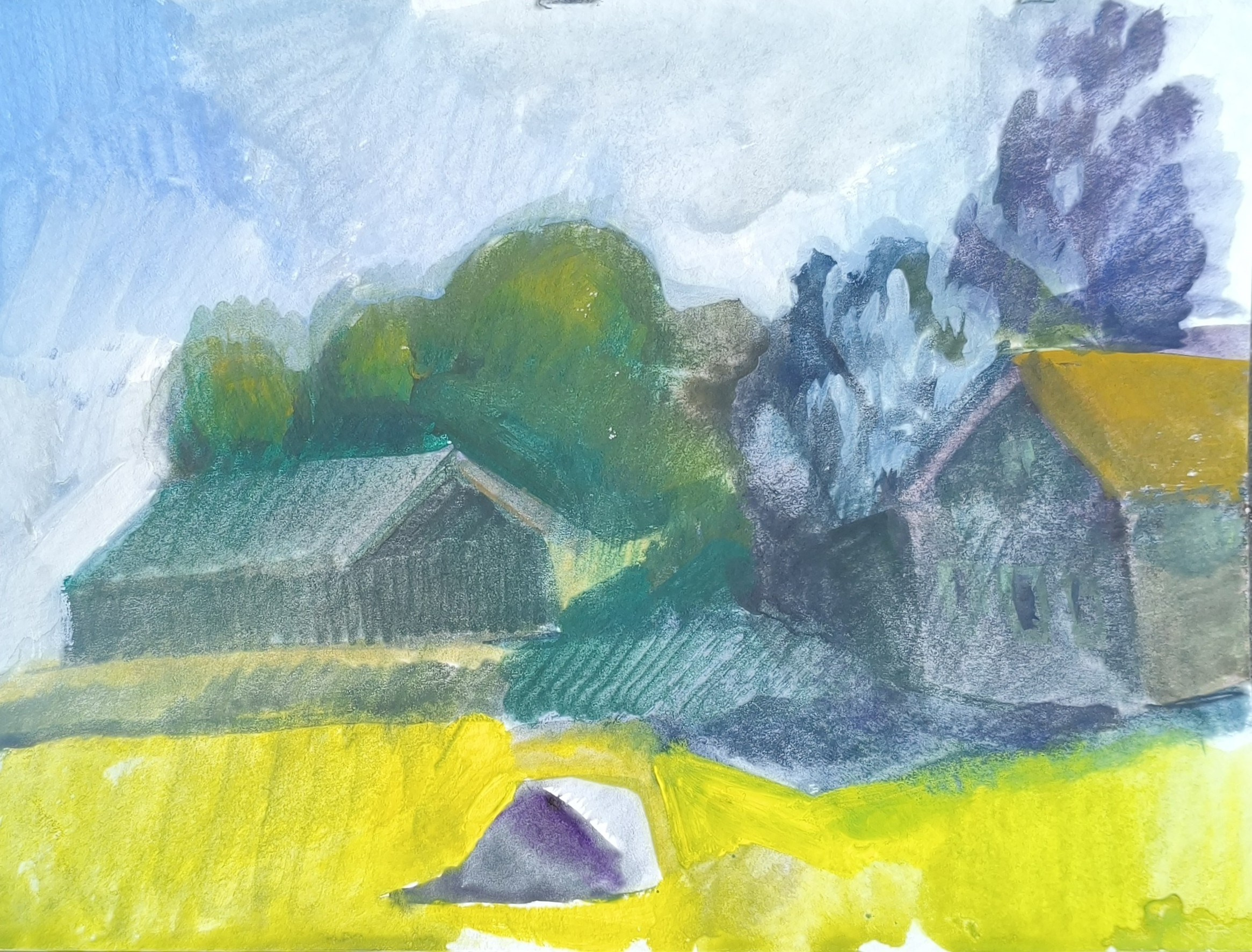 Пленэр КИЖИ 2025. Семенова Елизавета художник, керамист, преподаватель