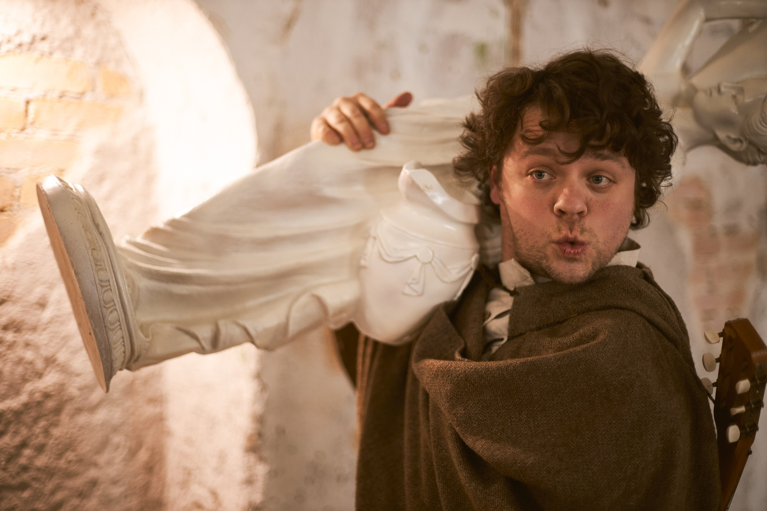 Сергей Друзьяк в образе Бродячего Музыканта. Анна Потявина. Фотограф Москва