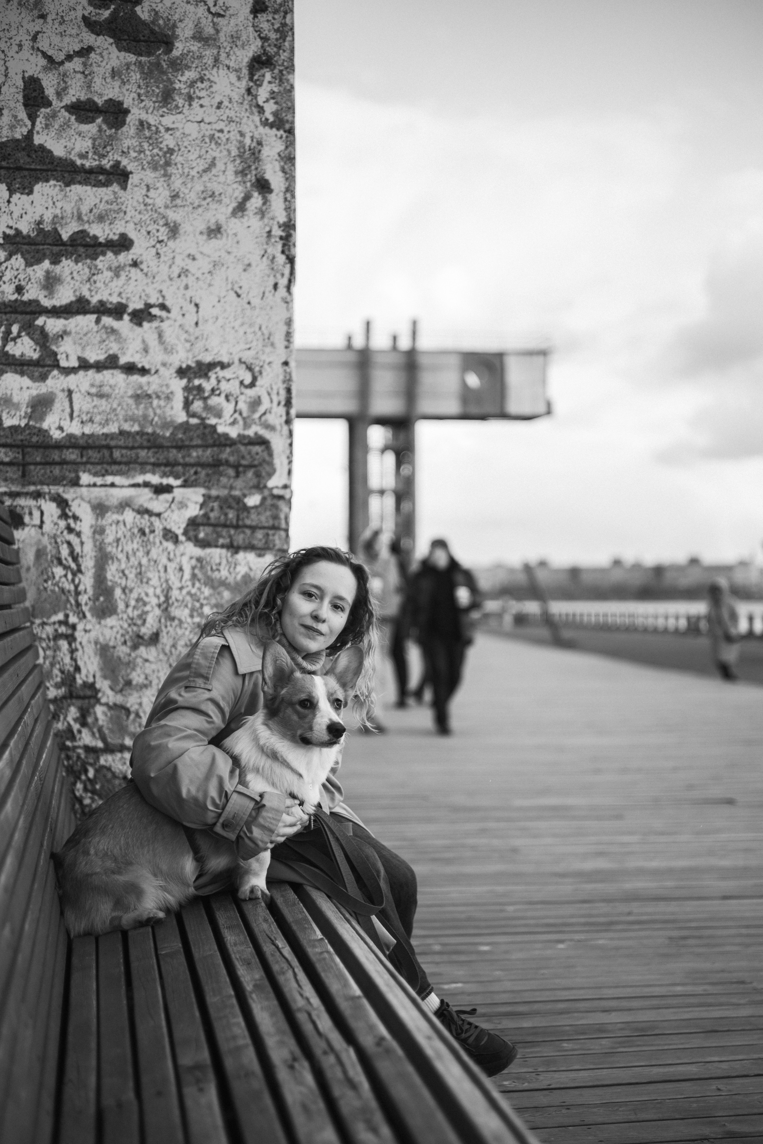 Александра и Мика. Фотограф животных Евгения Верцинская