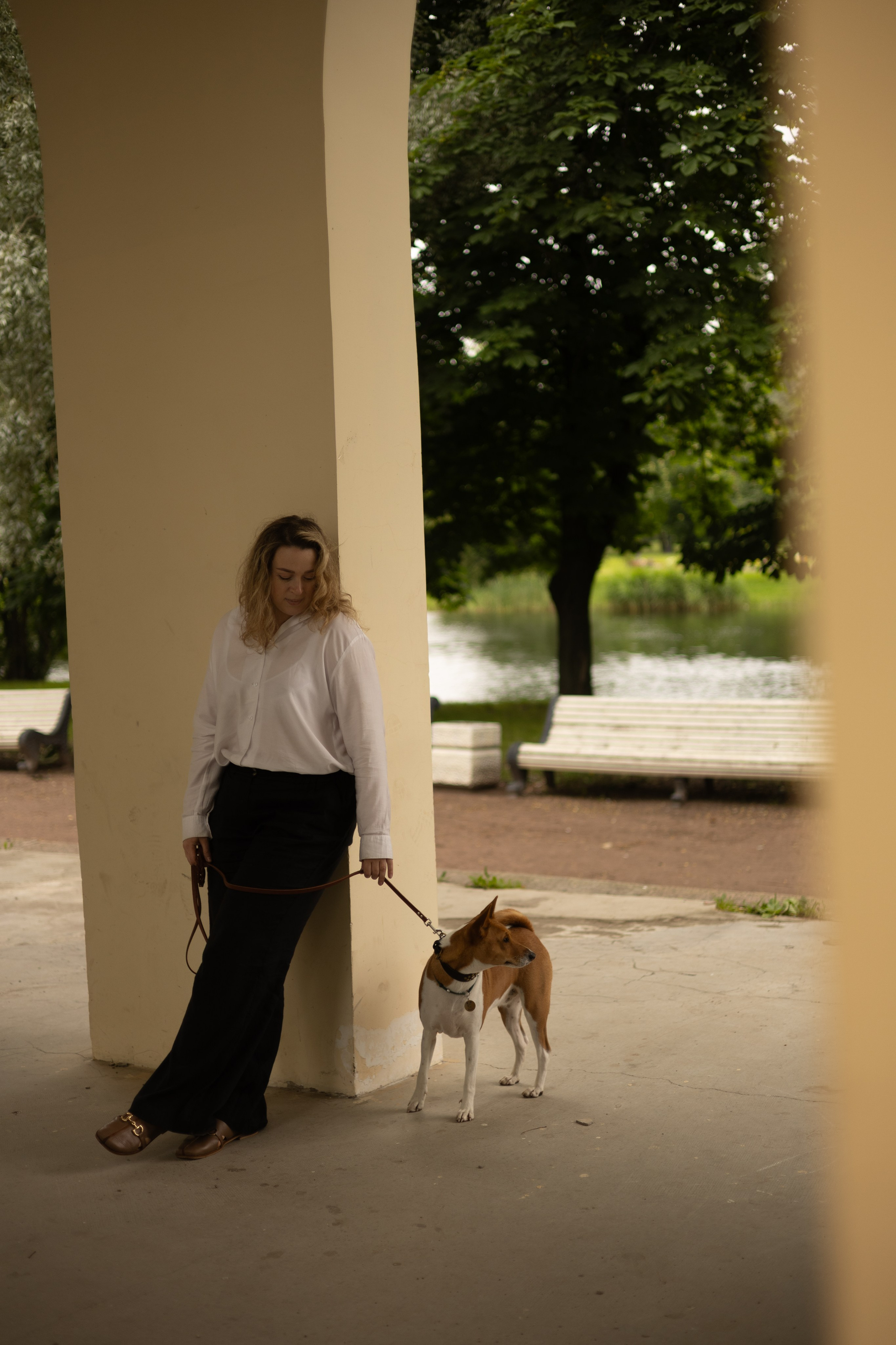 Ольга, Тимофей и Аурис. Фотограф животных Евгения Верцинская