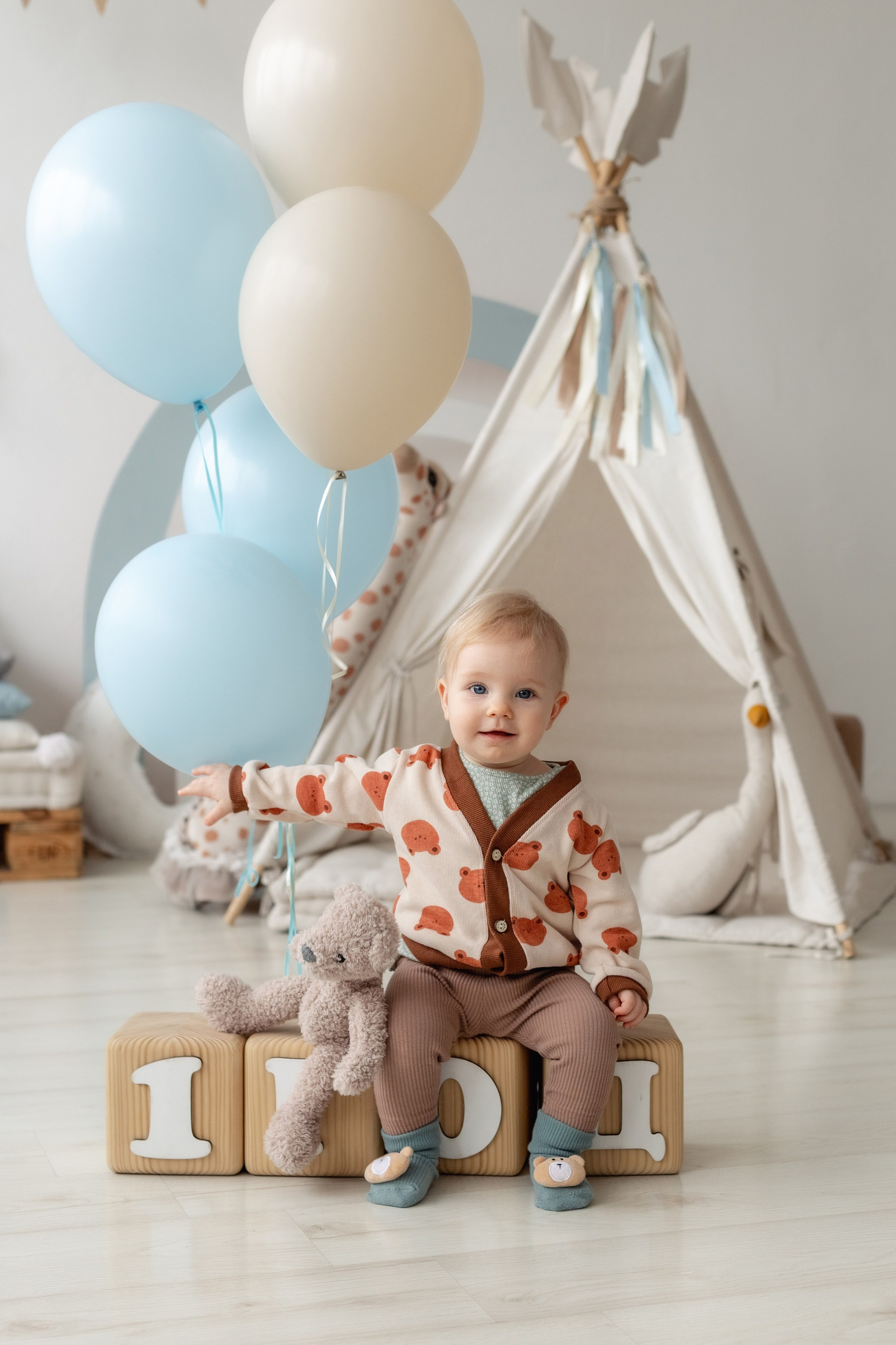 Domik зал Kids. Фотограф на первый годик, семейный и детский фотограф в Новосибирске