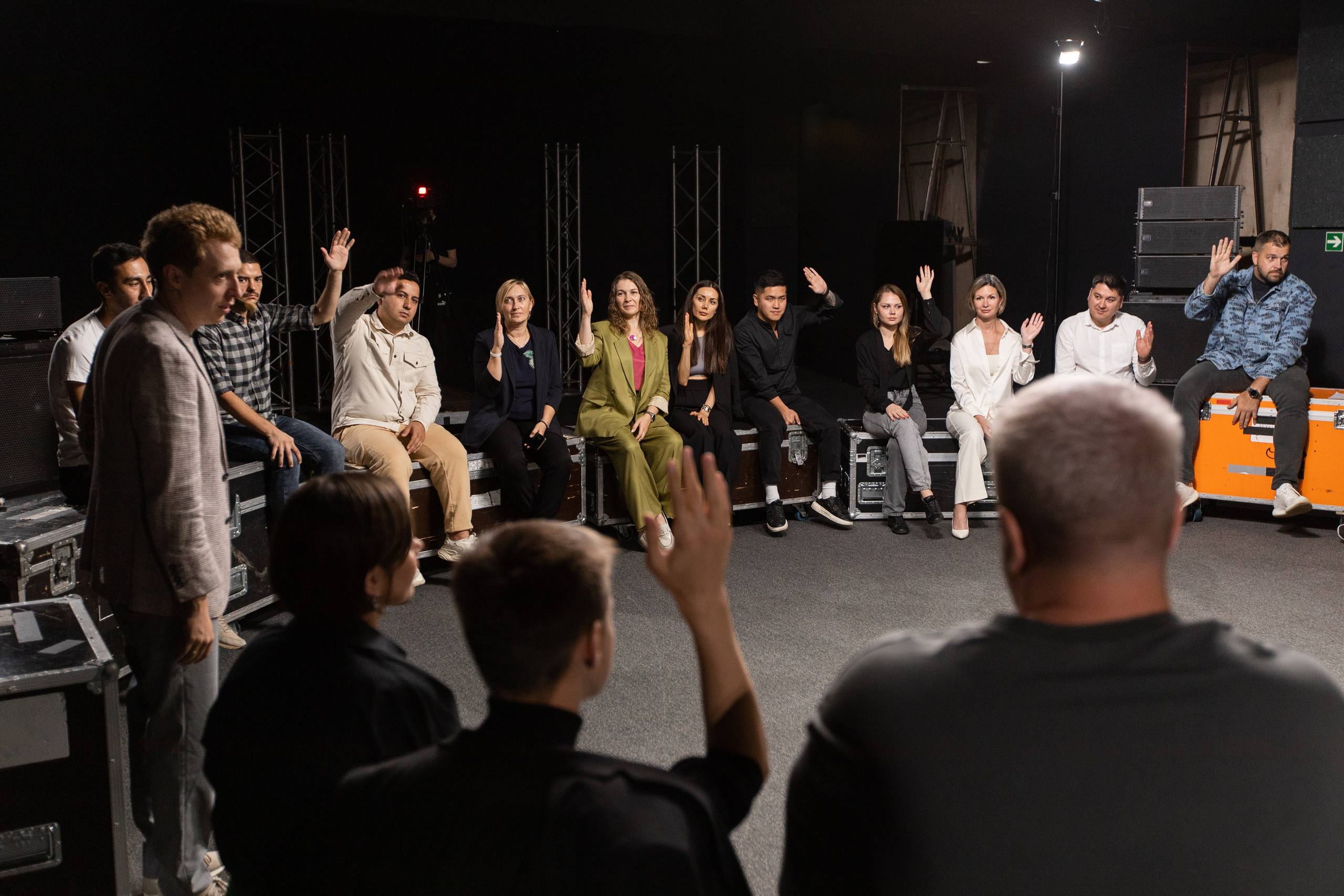 Съемки шоу Гительмана. Фотограф в Москве Десятова Ксения