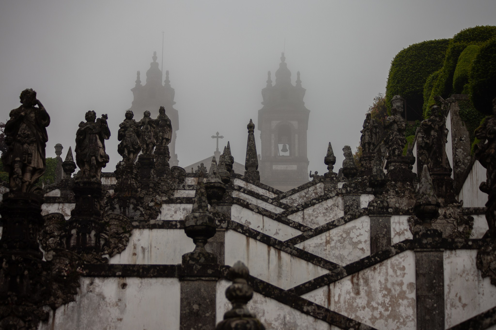 Portugal Santuário do Bom Jesus do Monte, португалия 2010. Фотограф Василий Буланов