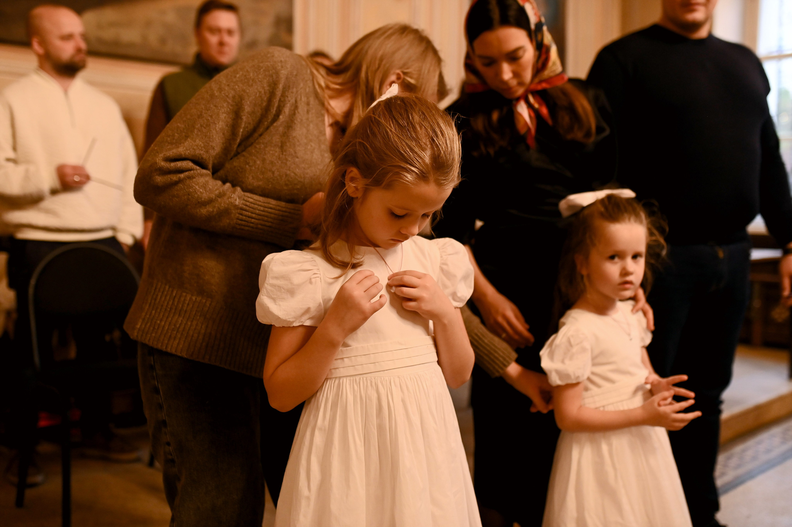 КРЕЩЕНИЕ ДВУХ ПРИНЦЕСС. Шашкова Вероника / Свадебный и семейный фотограф Москва и Ярославль