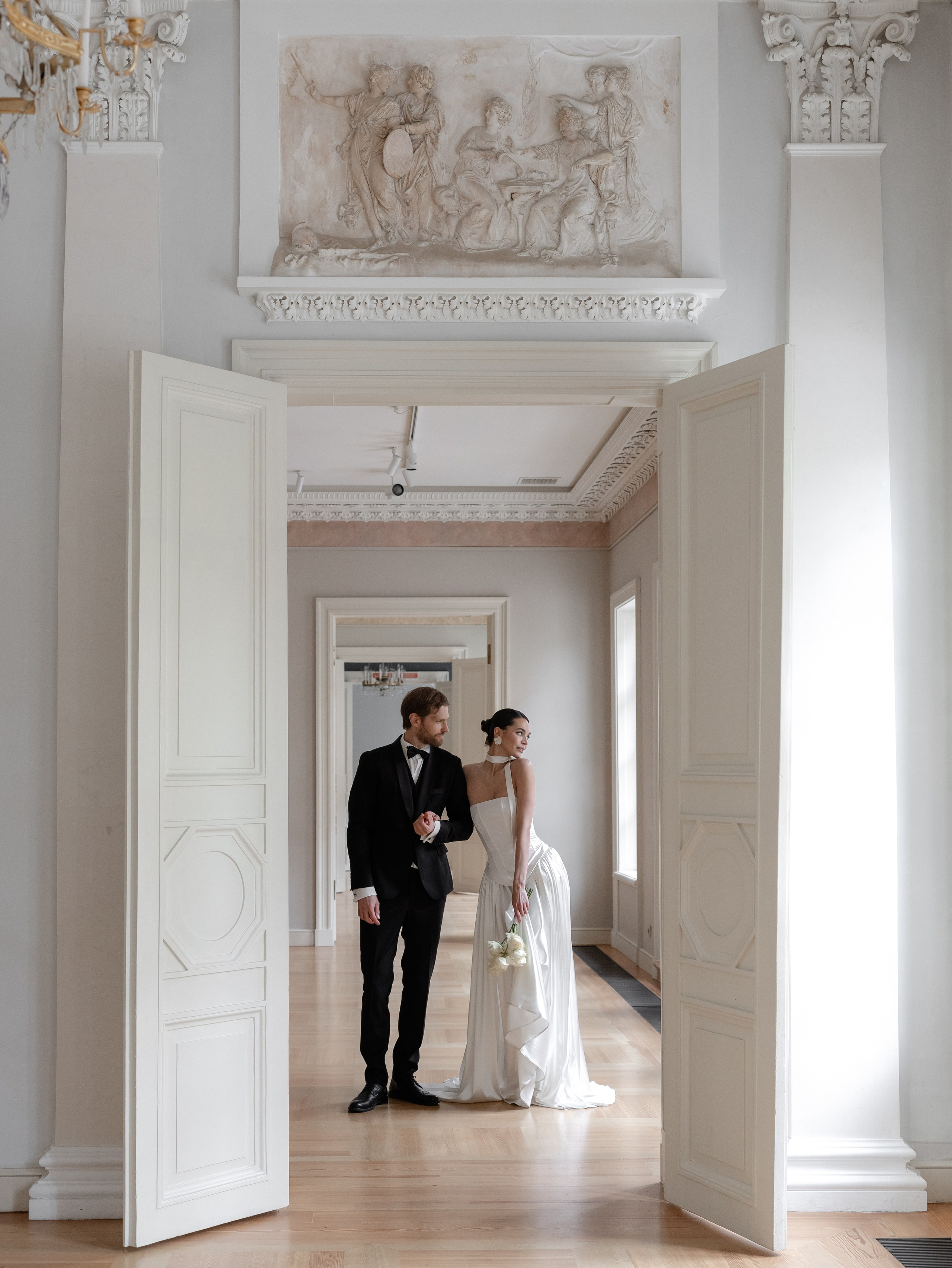 Роспись в усадьбе Муравьевых-Апостолов. Свадебный фотограф в Москве Топтыгин Иван