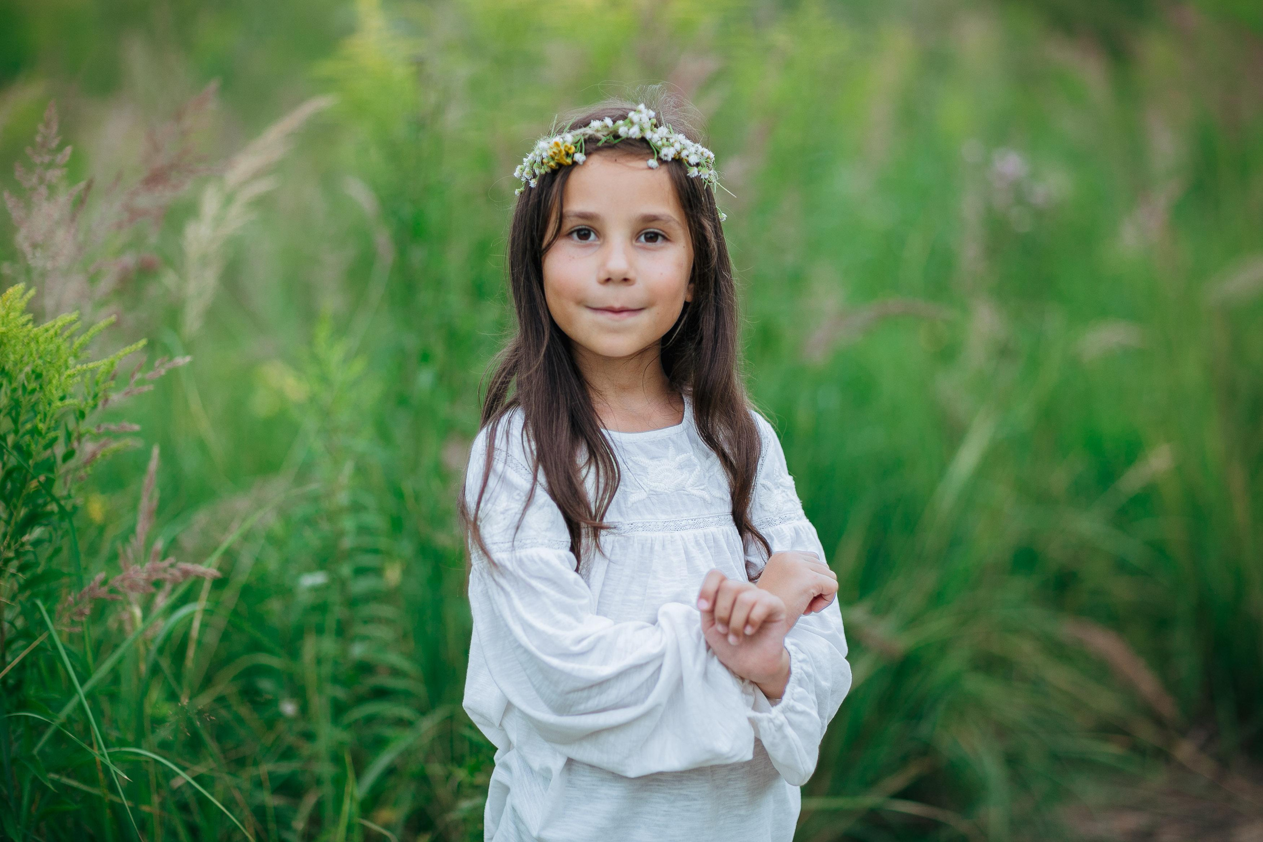 Летний вечер в деревне. Семейный и детский фотограф, женский портрет Москва Светлана Мертикова