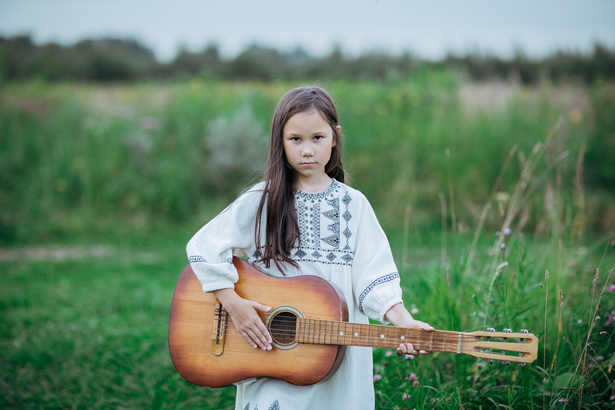 Летний вечер в деревне. Семейный и детский фотограф, женский портрет Москва Светлана Мертикова