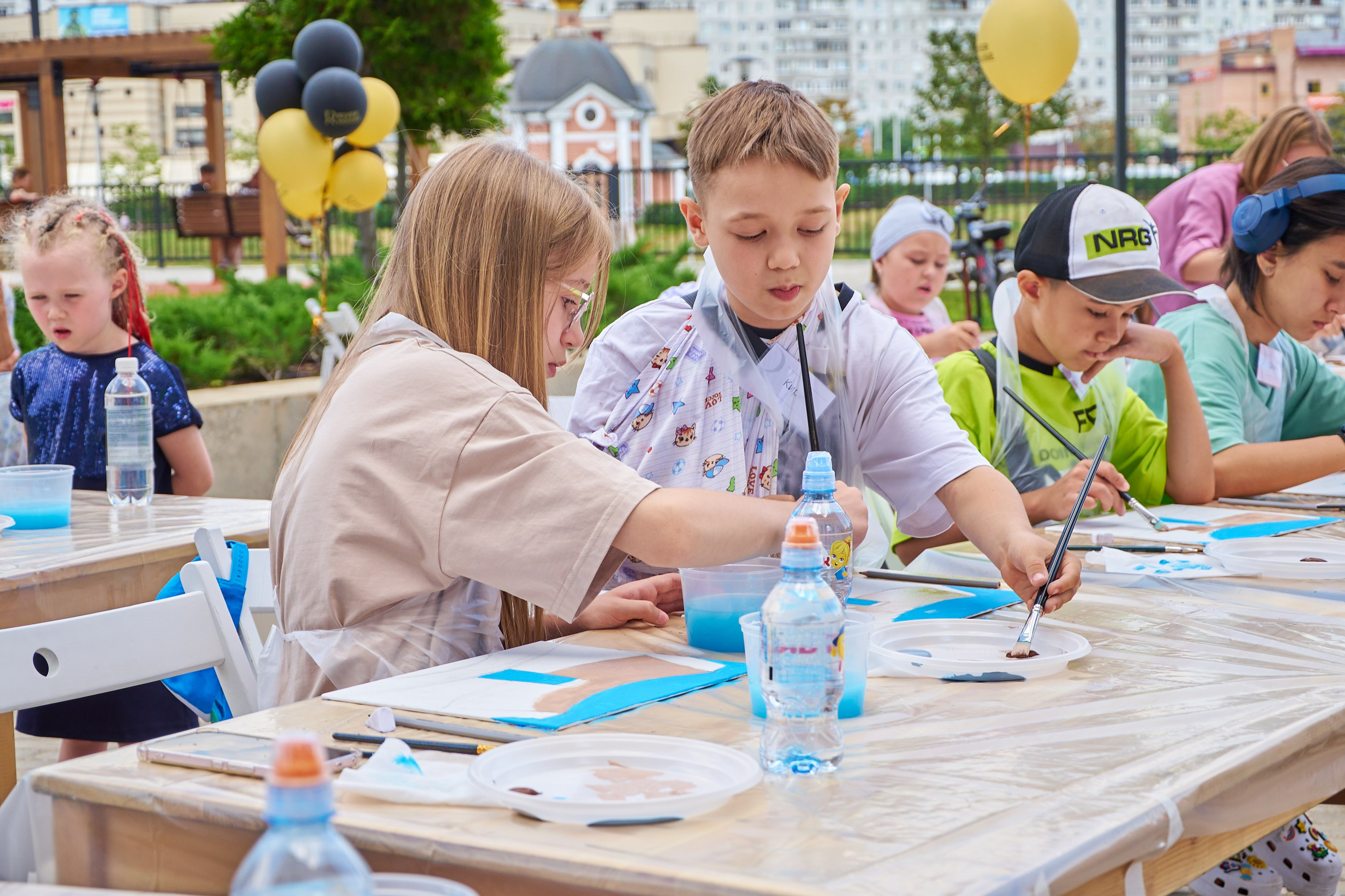 Мастер-класс по рисованию, Щелково, Ривер-хаус. Фотограф Щёлково