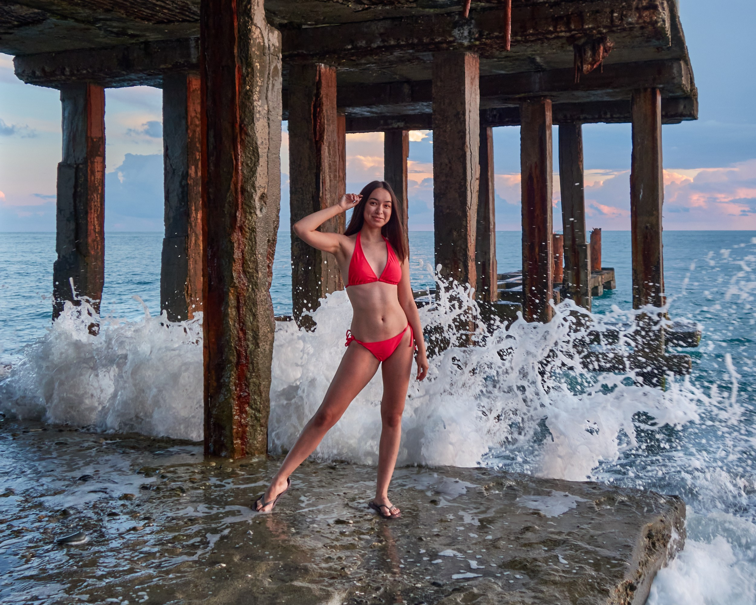 Диана. Морские впечатления. Фотограф г. Армавир Центральный Городской парк