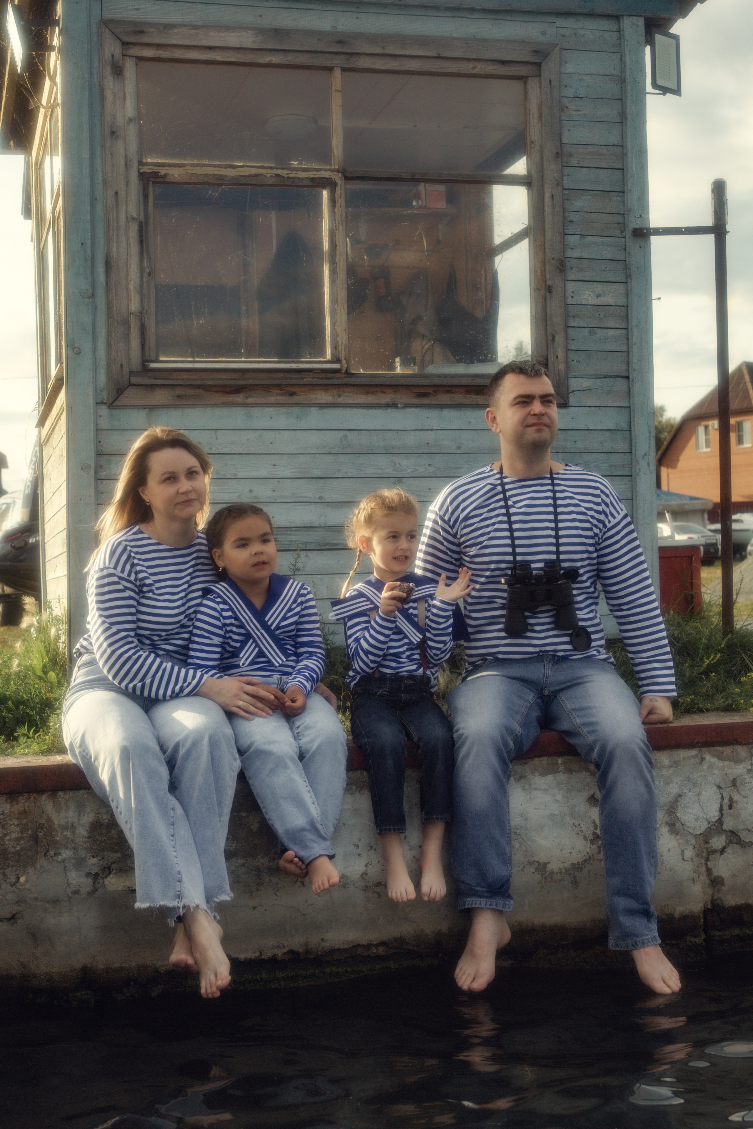 Андрей + Наталья и сестрёнки Вика и Оля. Фотограф Елена Бухонина Челябинск