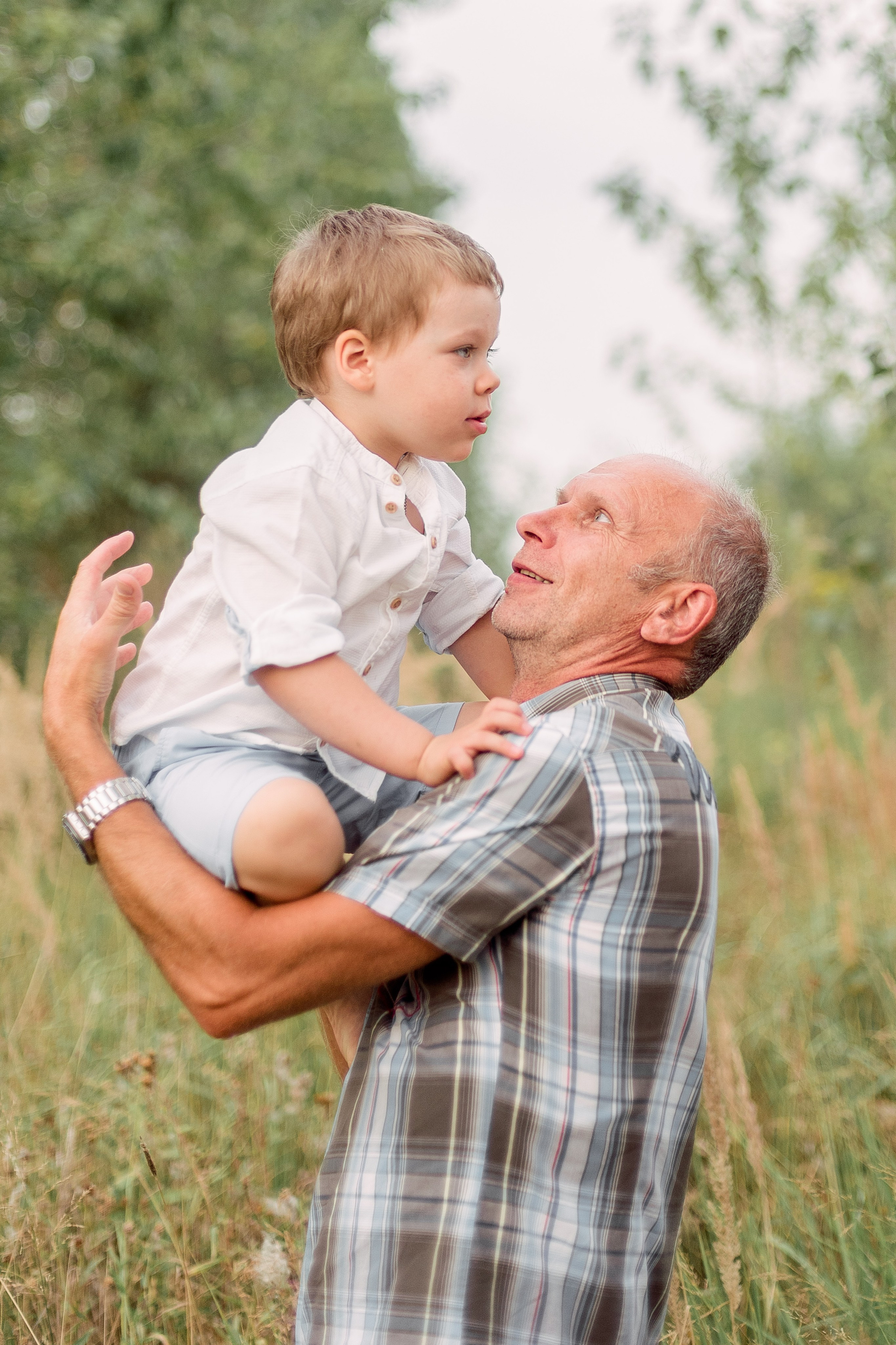 В поле. Фотограф Юлия Попова