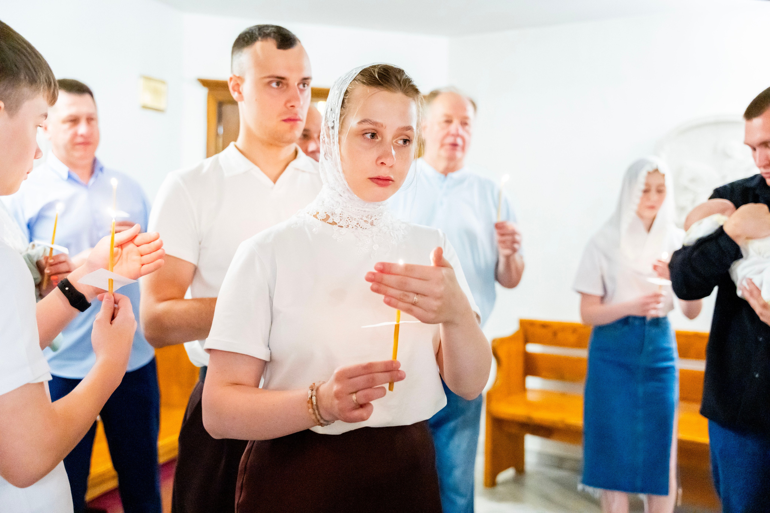 Крещение Льва. Фотограф Юлия Попова