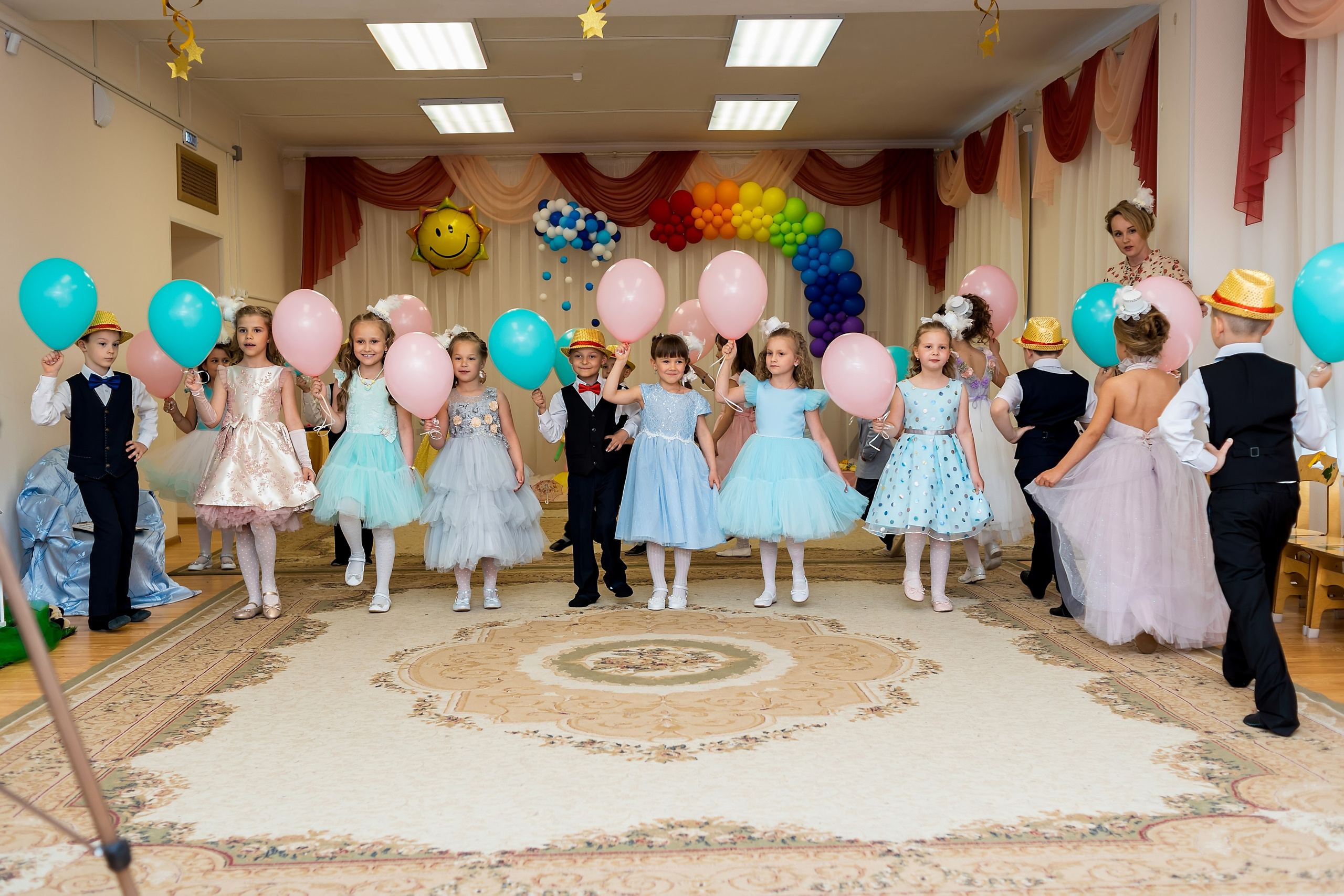 Выпускные в саду. Фотограф Юлия Попова