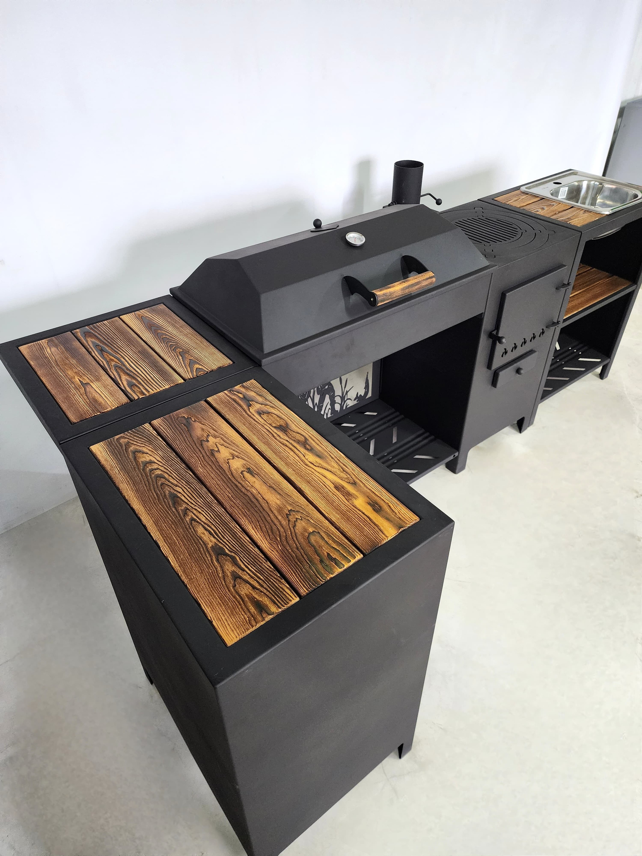 Джета. Купить / заказать мангал для дома в Краснодаре от производителя «Мангал Мастер»