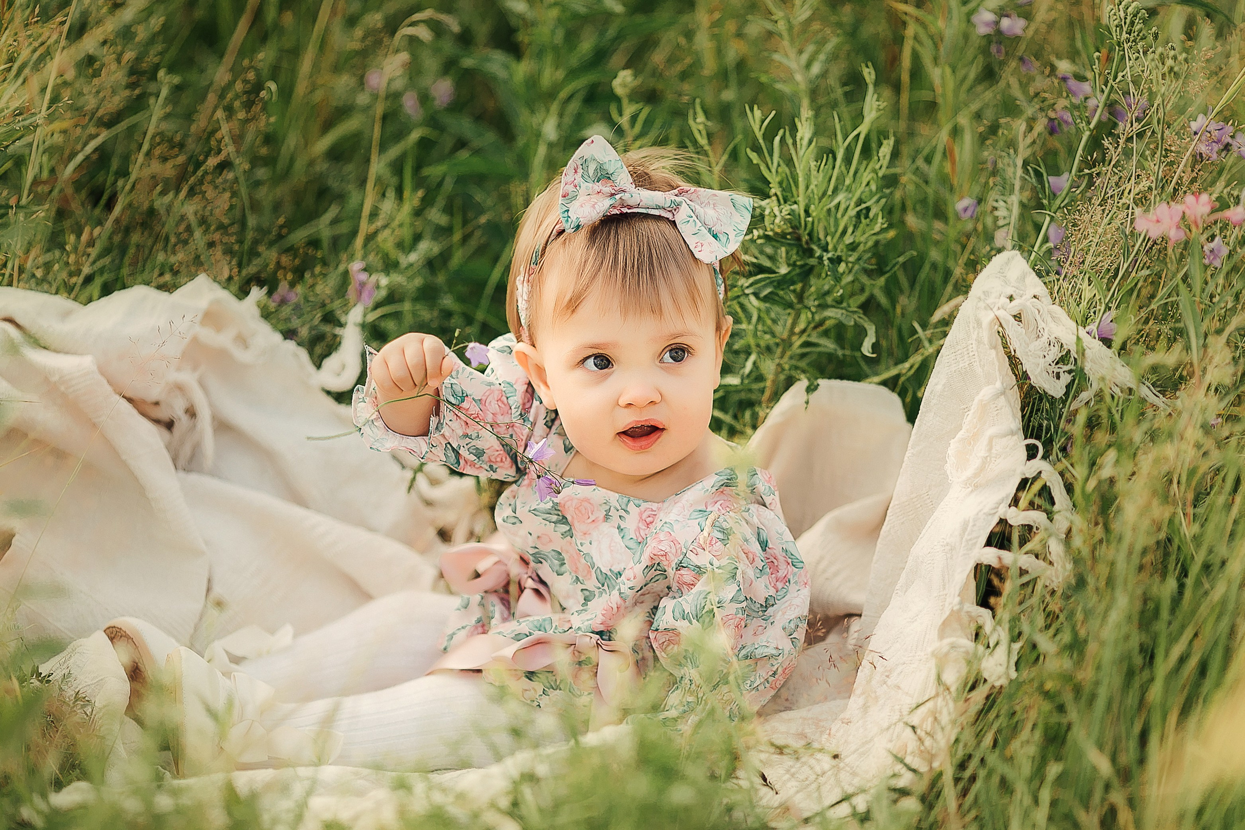 Детский день Рождения 1 год. Детский и семейный фотограф Муксимова Ирина