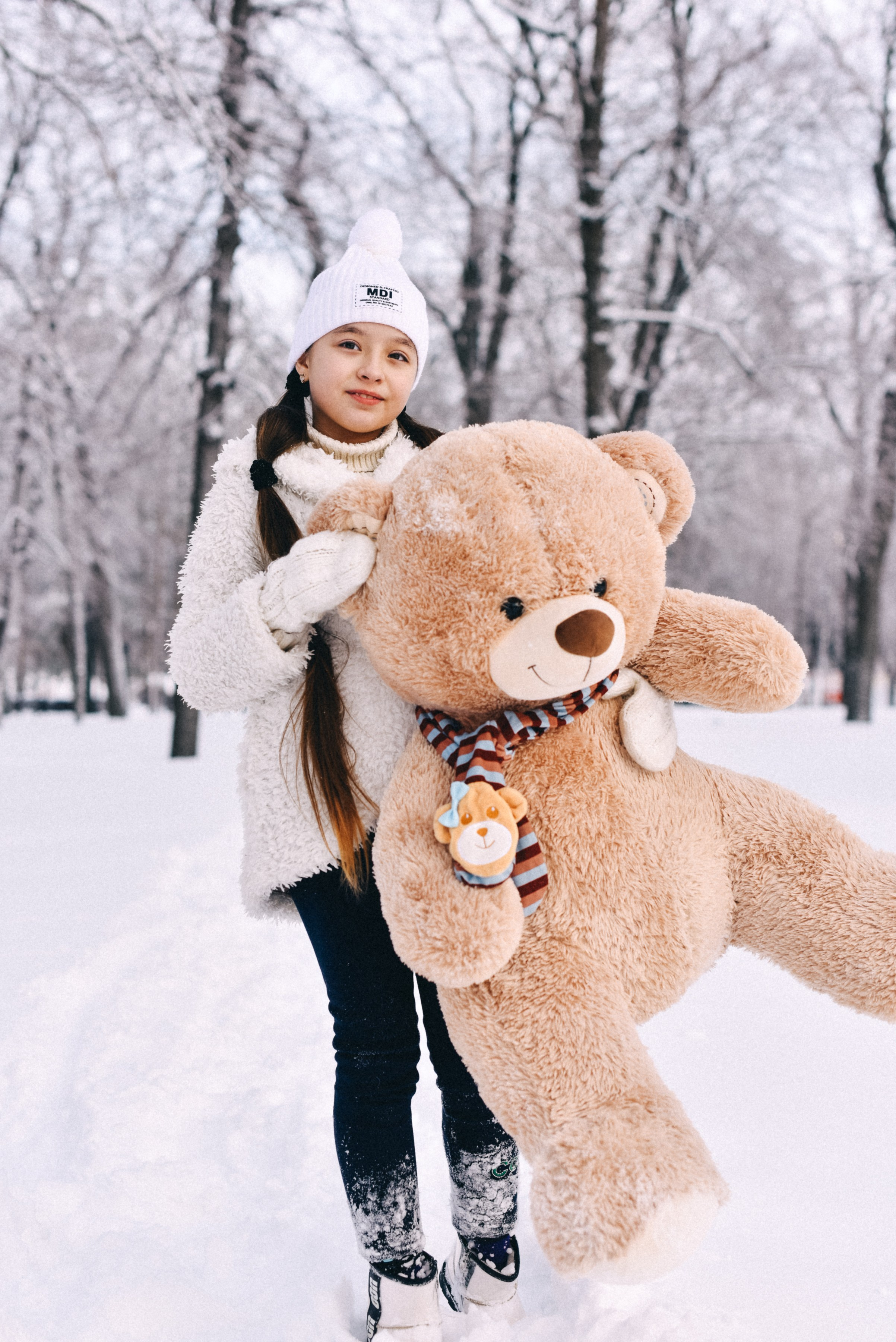 Девочки зима