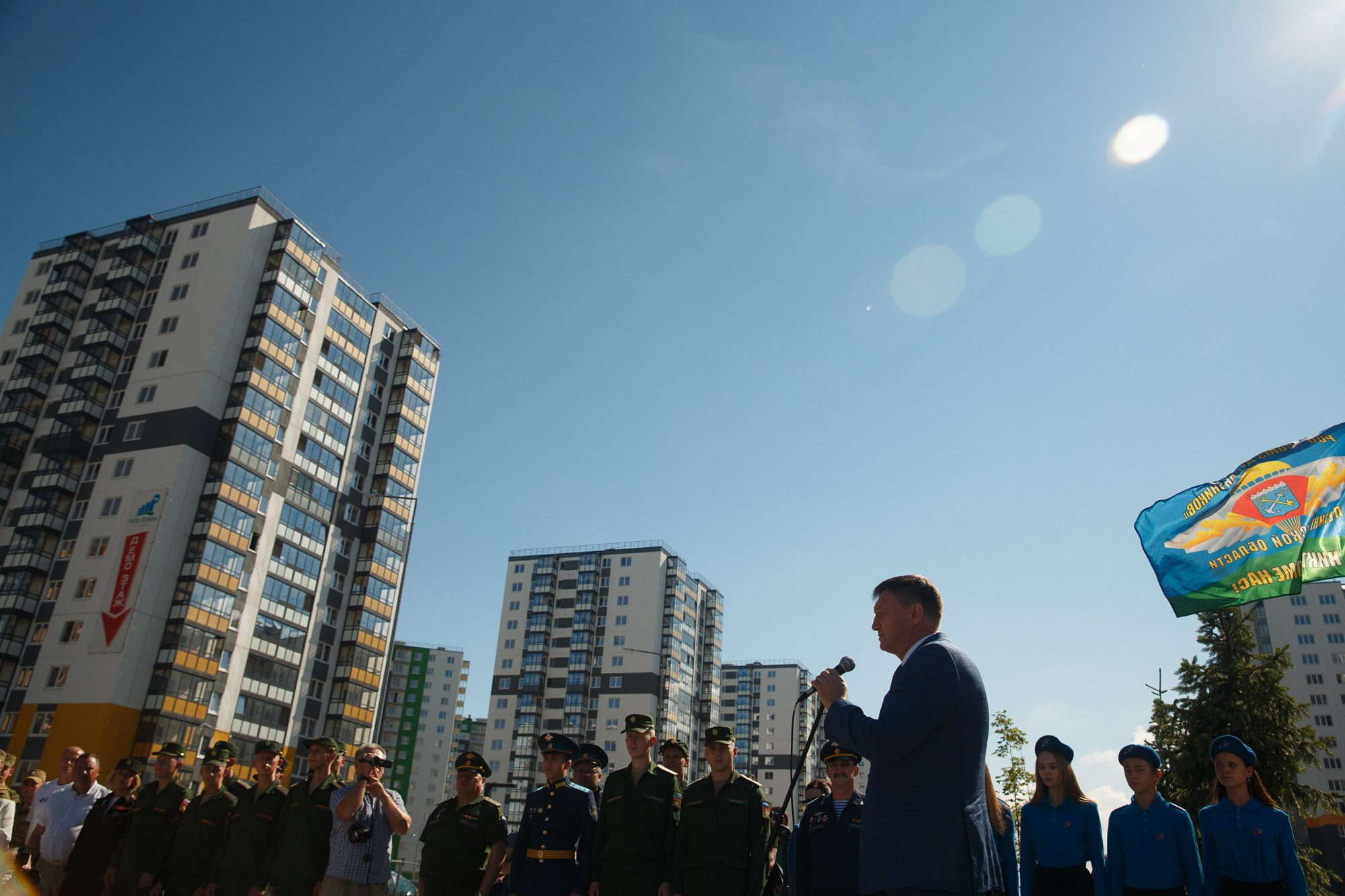 ОТКРЫТИЕ ПАМЯТНИКА. Рабочая сторона — бизнес портрет и репортаж в Санкт-Петербурге