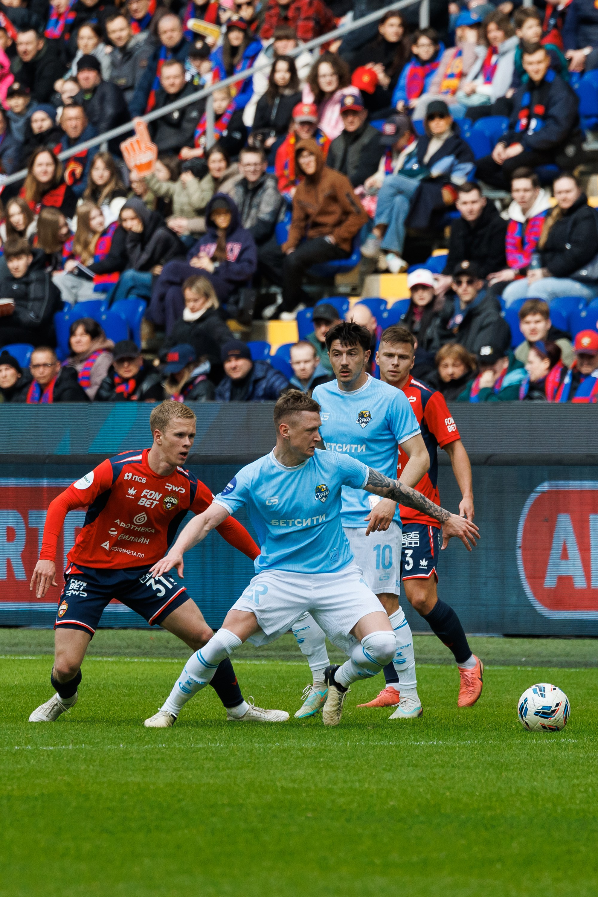 Футбол. ЦСКА — Сочи