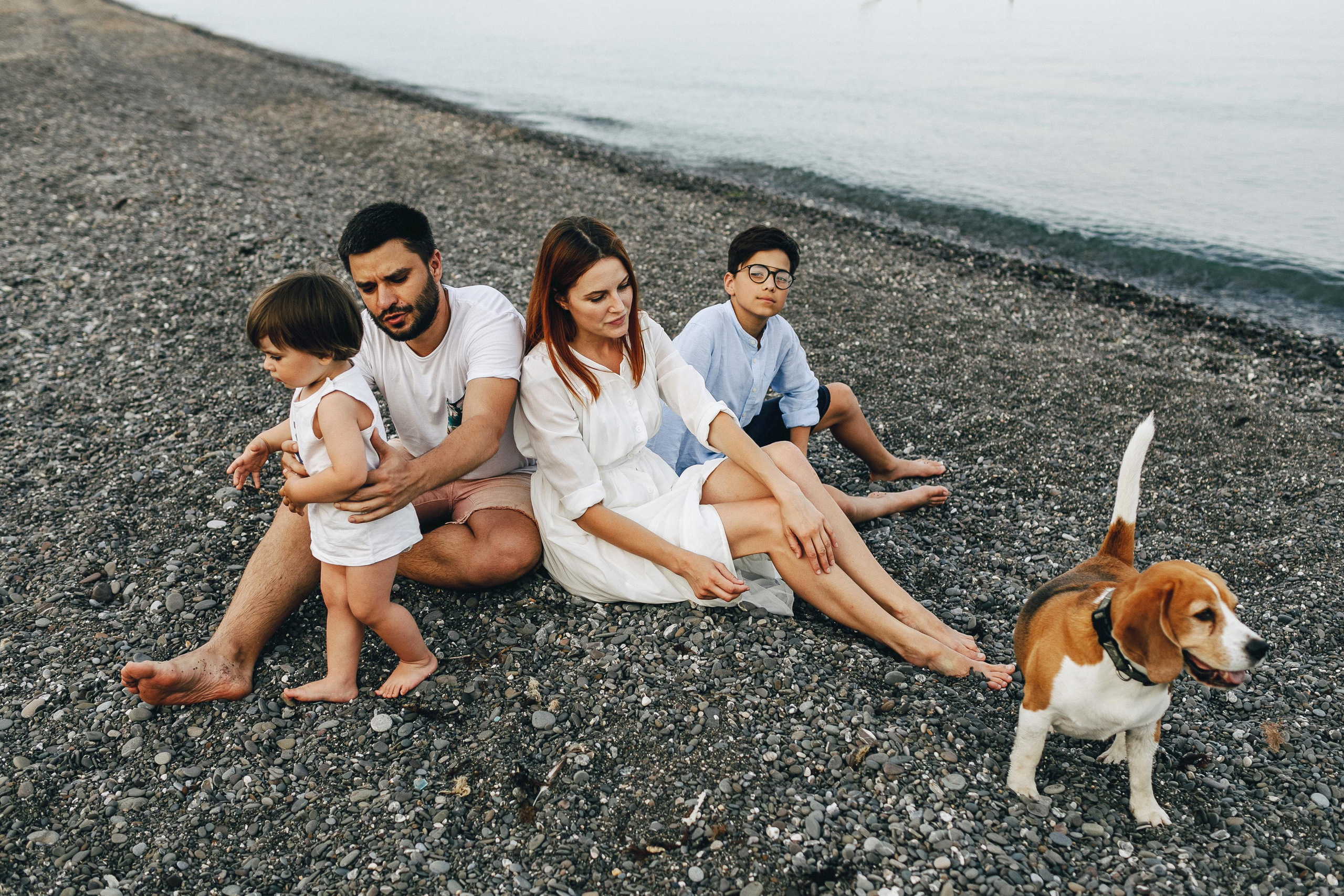 Крым, прогулка семьи у моря. Крым фото, отдых Крым, Севастополь фото, Свадьба фото, Олег Горбатко