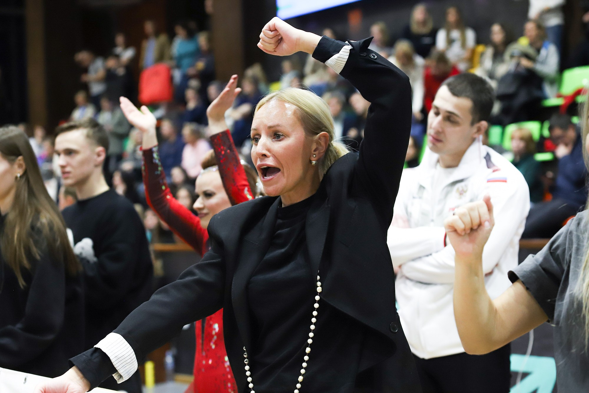 Чемпионат и Первенство Санкт-Петербурга по акробатическому рок-н-роллу. Фотограф Дарья Попова
