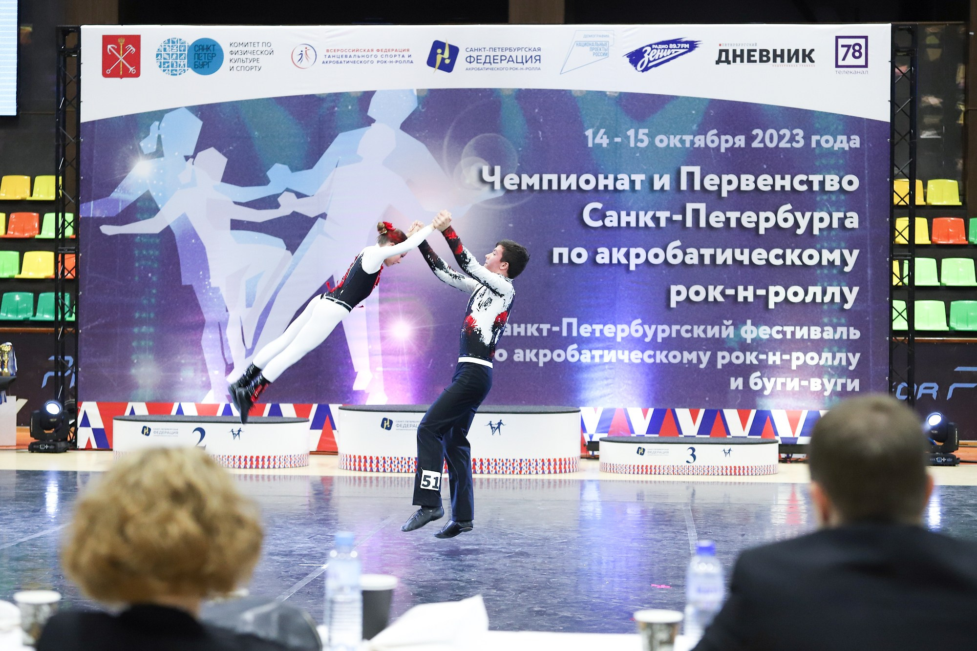 Чемпионат и Первенство Санкт-Петербурга по акробатическому рок-н-роллу. Фотограф Дарья Попова