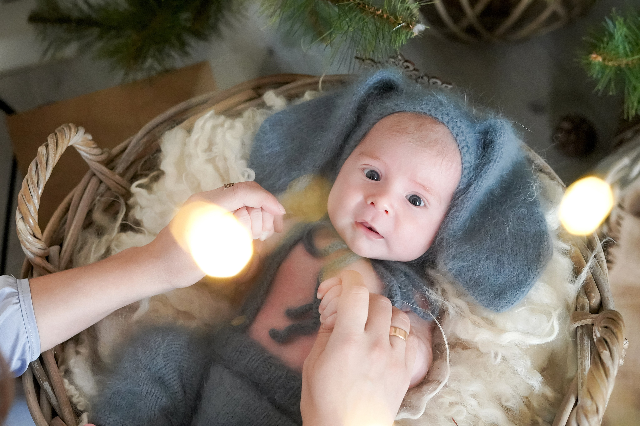 НОВОРОЖДЕННЫЙ НГ. Фотограф в Ялте Инна Найден. Детский и семейный фотограф