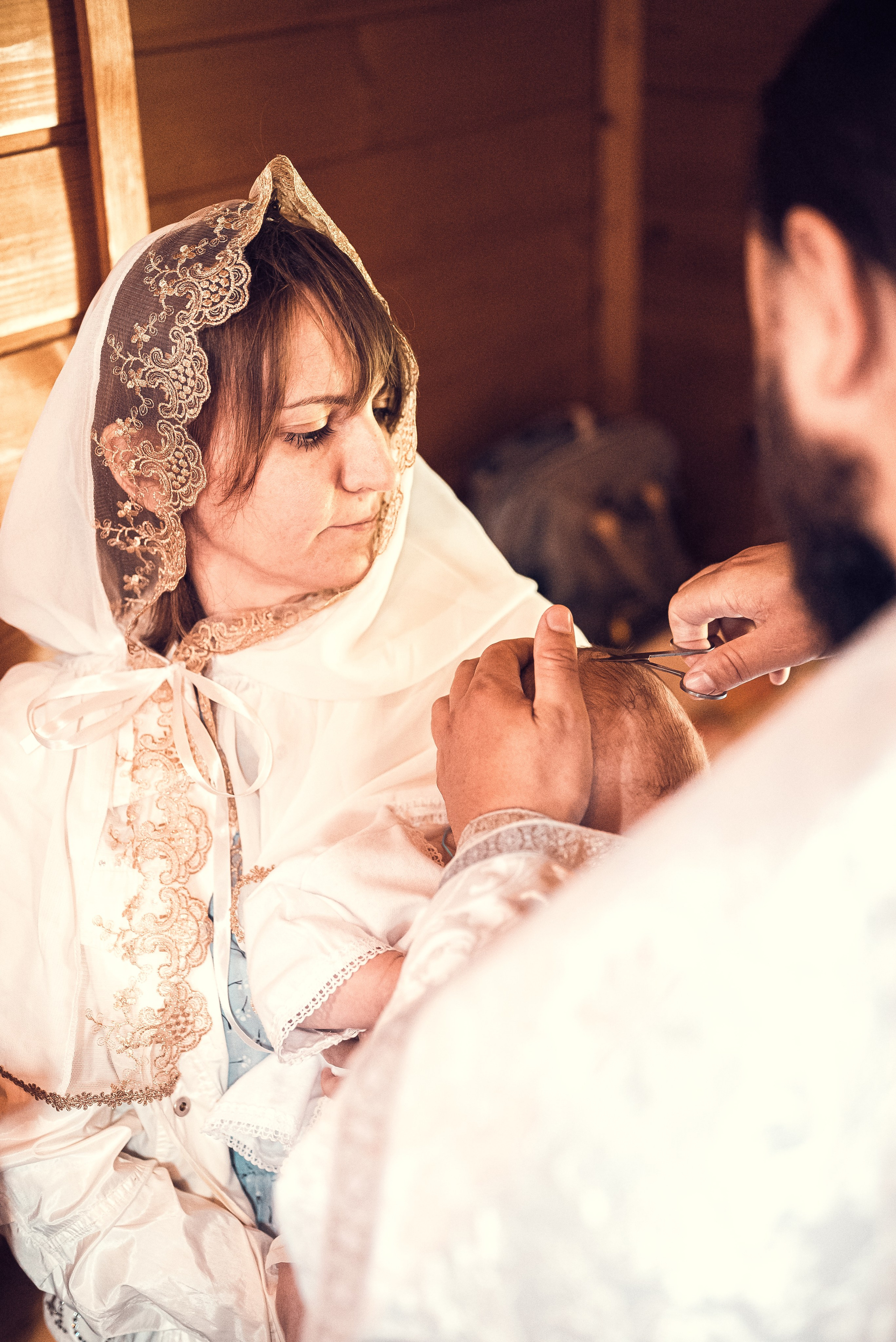 Крещение Павла. Семейный и детский фотограф Москва