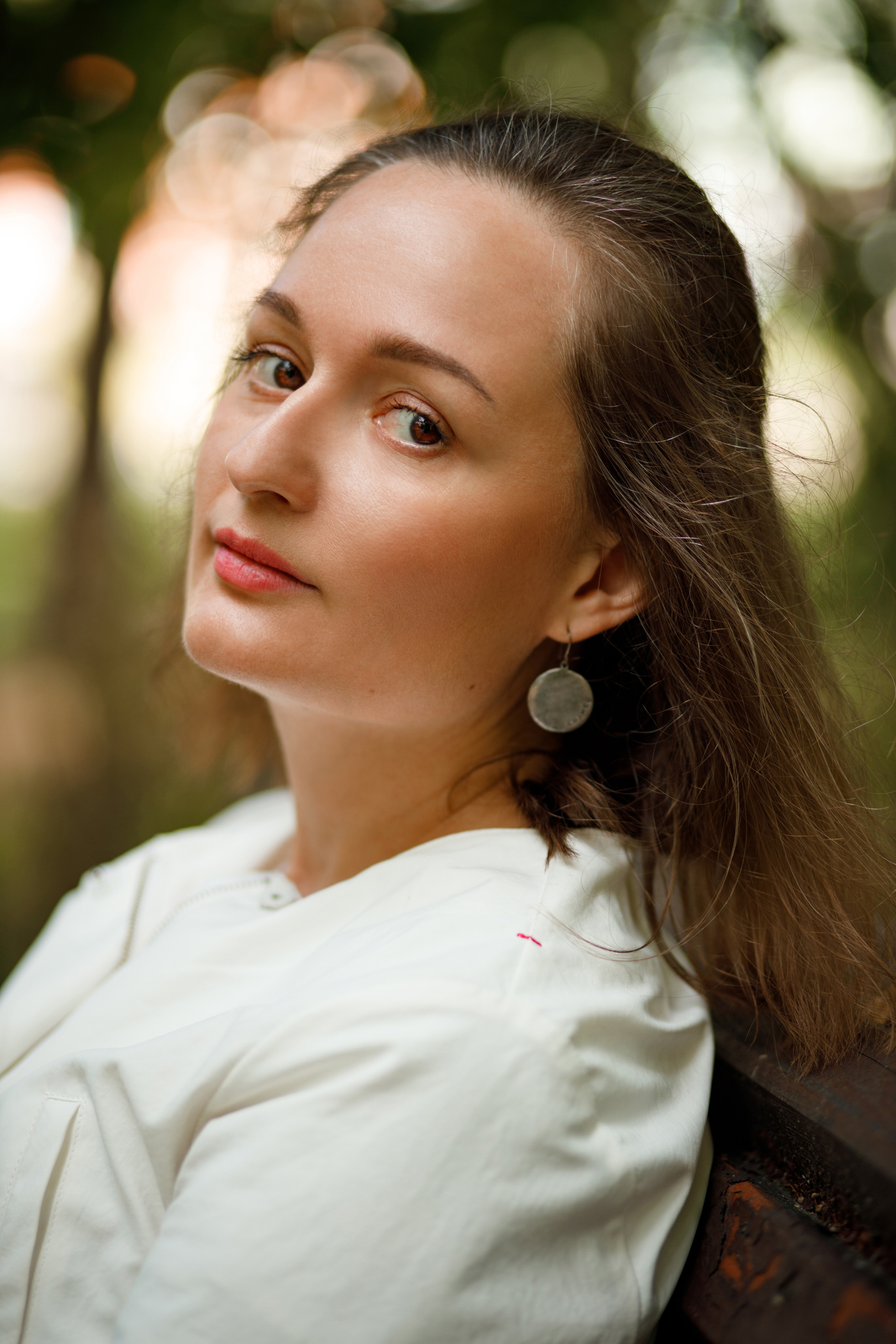 Портрет на пленэре. Портретный и семейный фотограф в Москве Стаховская Елена