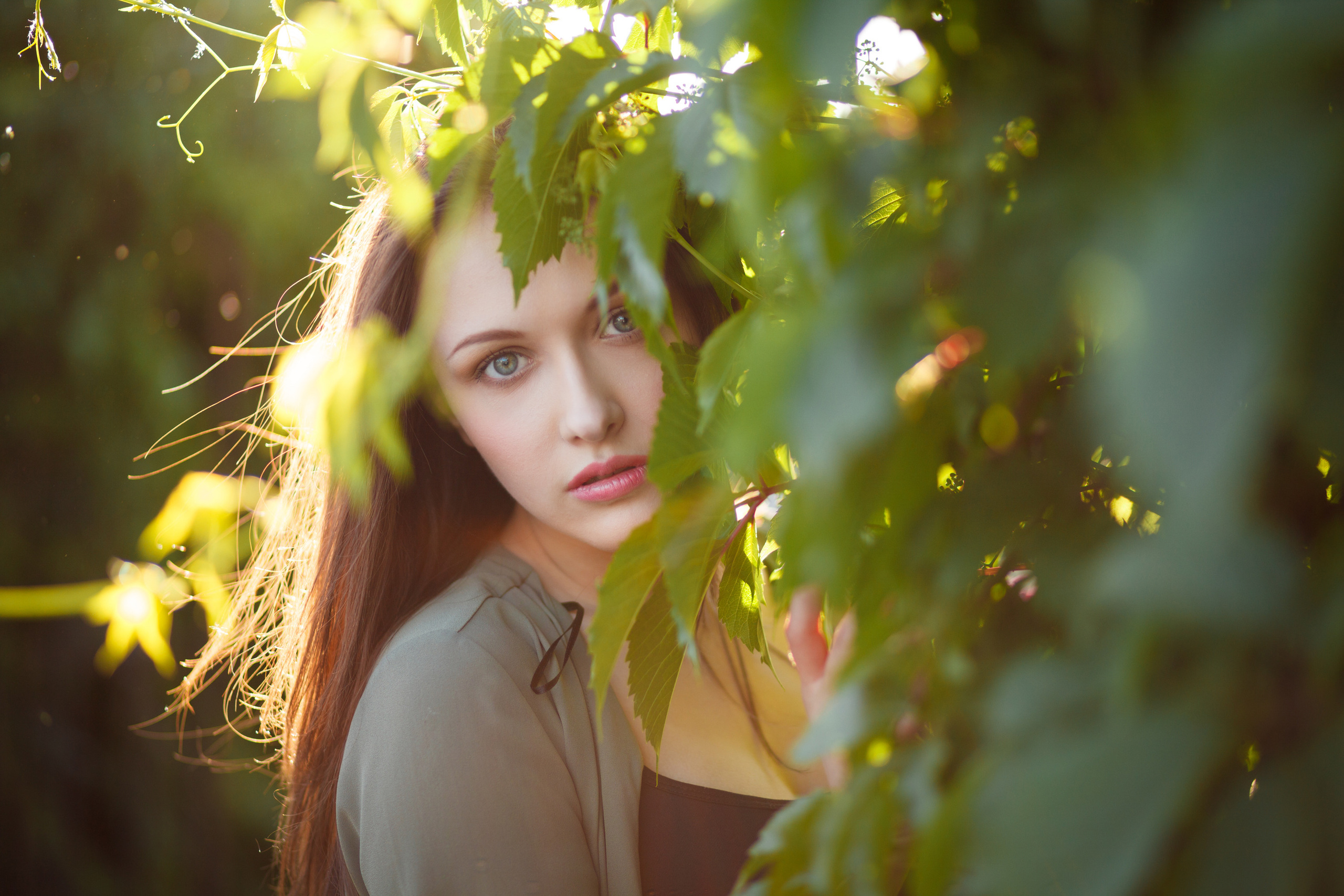 Портрет на пленэре. Портретный и семейный фотограф в Москве Стаховская Елена