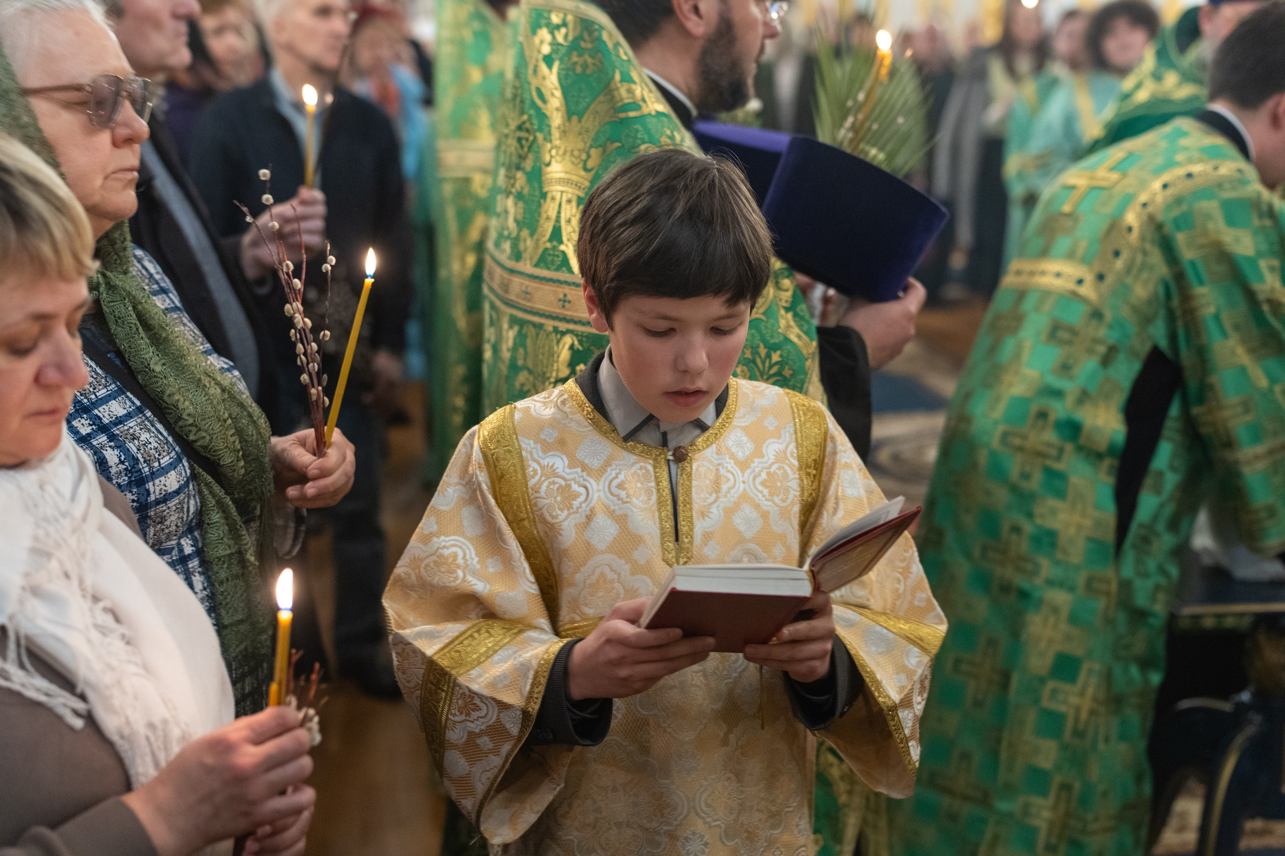 Суббота 6-й седмицы, ваий. Лазарева суббота. Воскрешение прав. Лазаря. НИКОЛО-БОГОЯВЛЕНСКИЙ МОРСКОЙ СОБОР