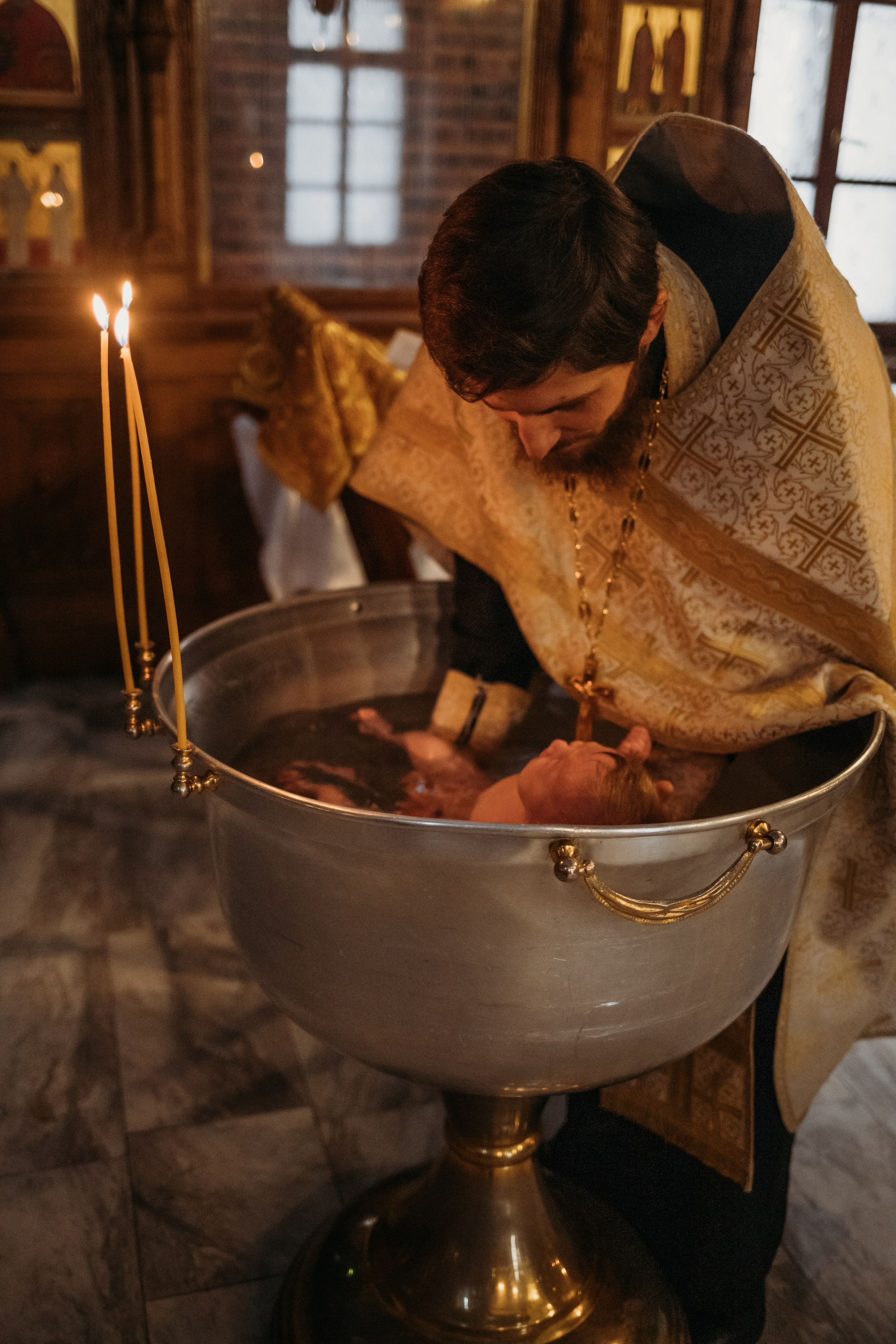 Крещение Тимофея. Семейный и детский фотограф в Москве Александра Нараевская