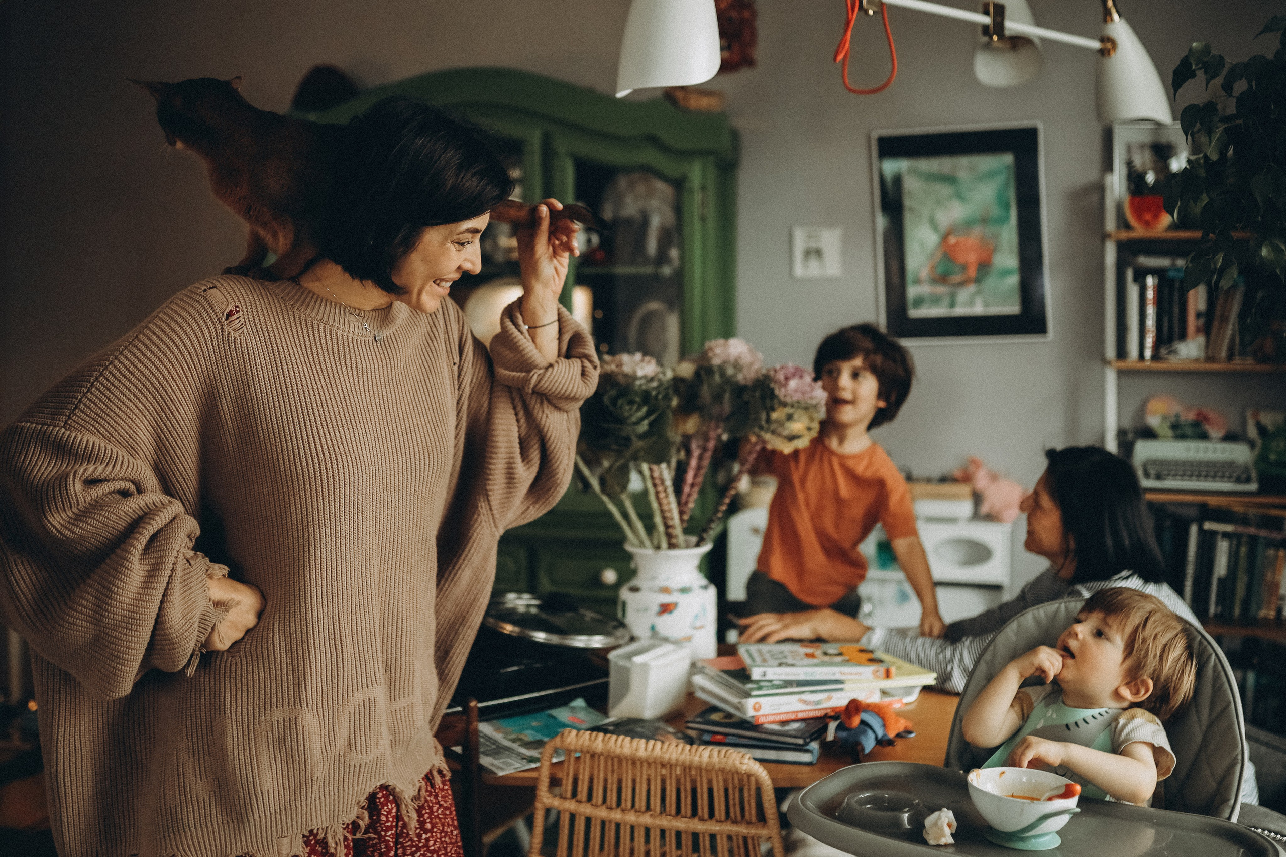 Один день дома. Семейный и детский фотограф в Москве Анастасия Меликова