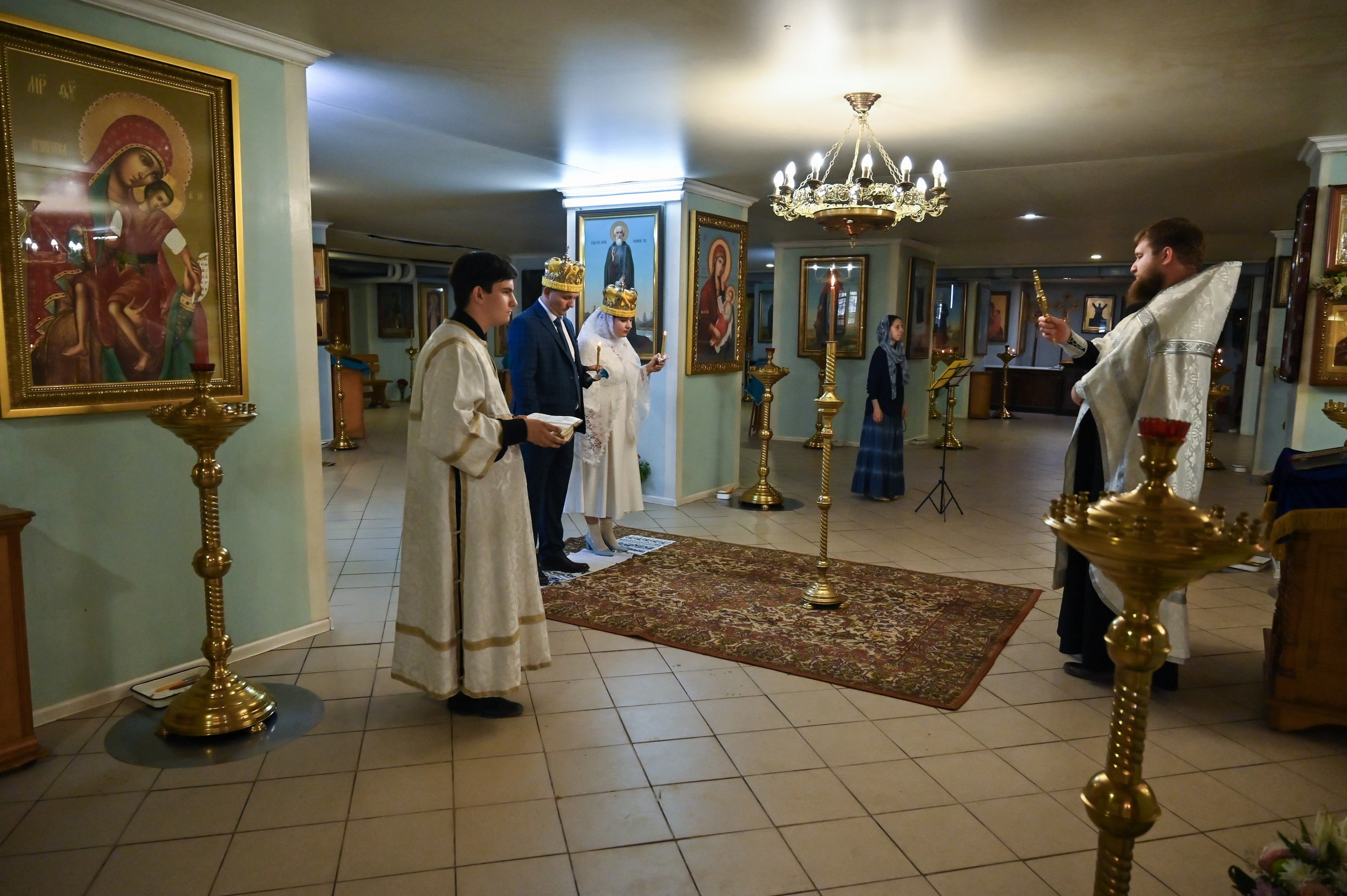 Венчание Андрей и Елена. Репортажный и свадебный фотограф в Липецке Иван Первойкин