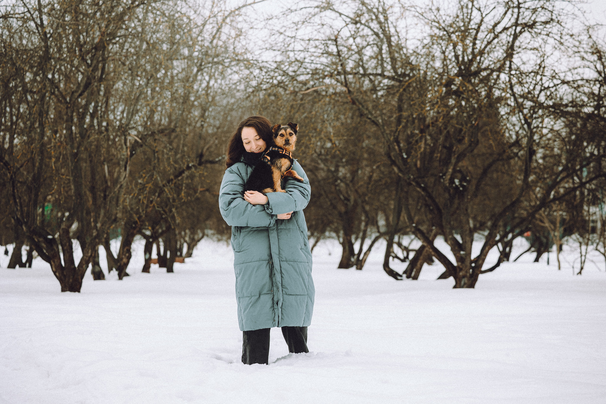 Инна и Чуви. Семейный фотограф животных, анималист в Москве Екатерина Киреева