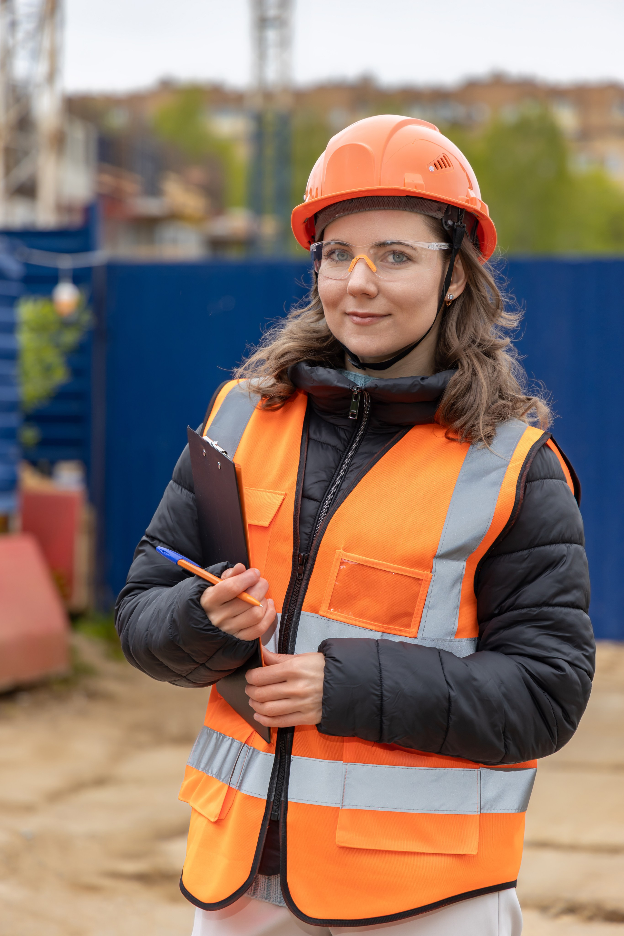 Фотосессия «Стройка» модель Ирина. Репортажный, семейный и студийный фотограф в Москве Демин Алексей