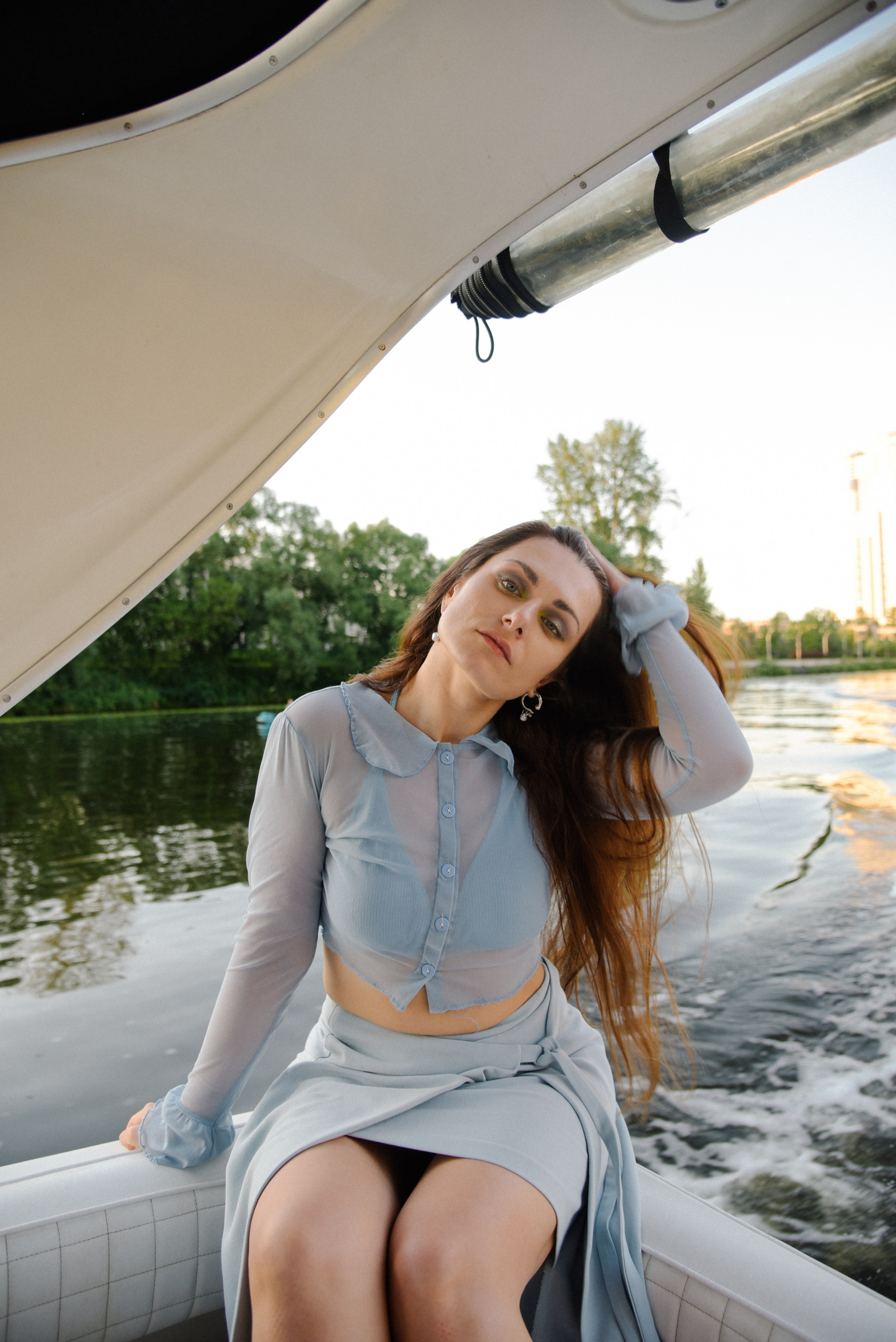 Девичник на яхте. Фотограф Лола Волна, город Москва