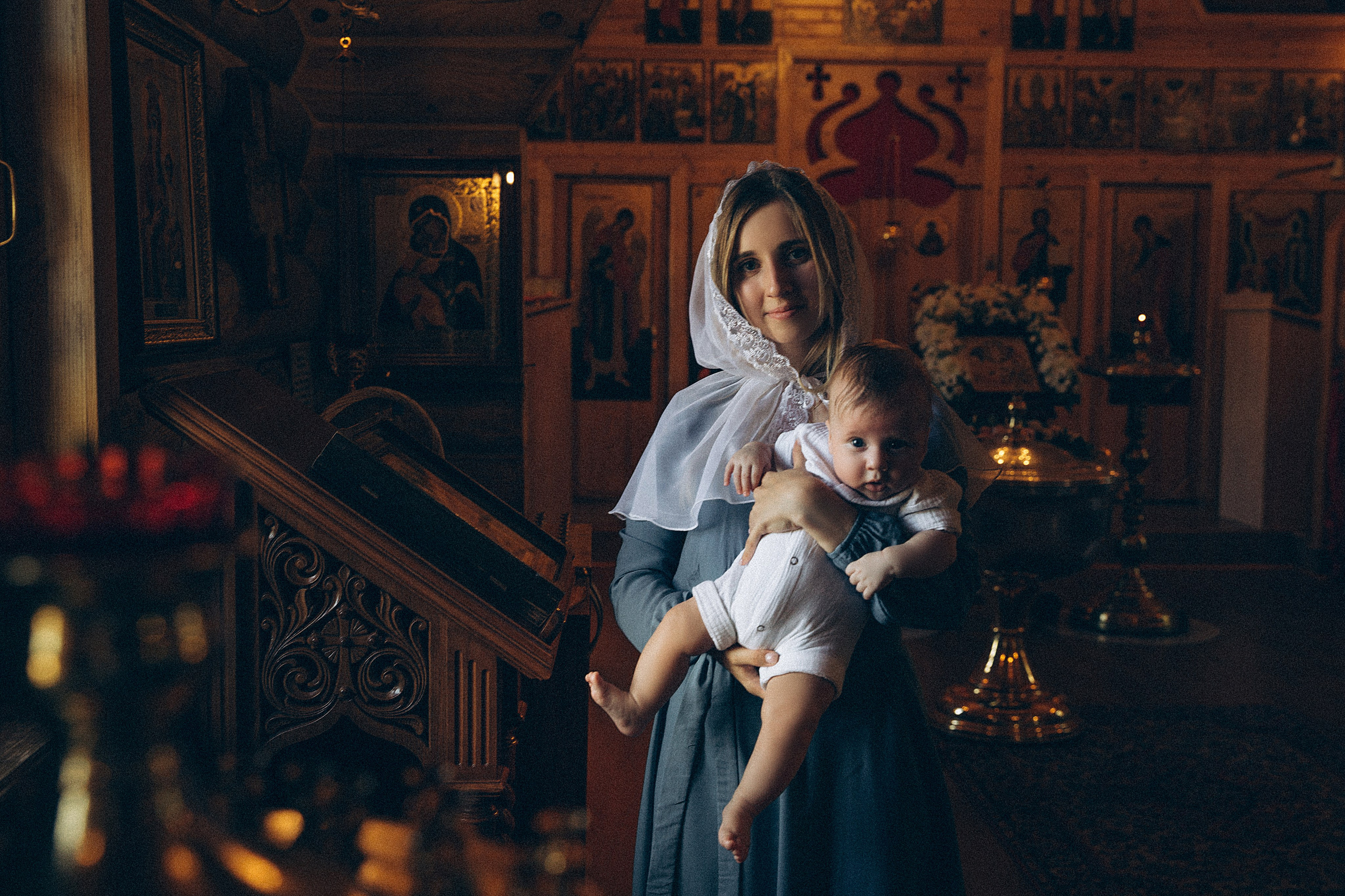 Крещение Марка. Свадебный и семейный фотограф в Саратове Виолетта Привалова