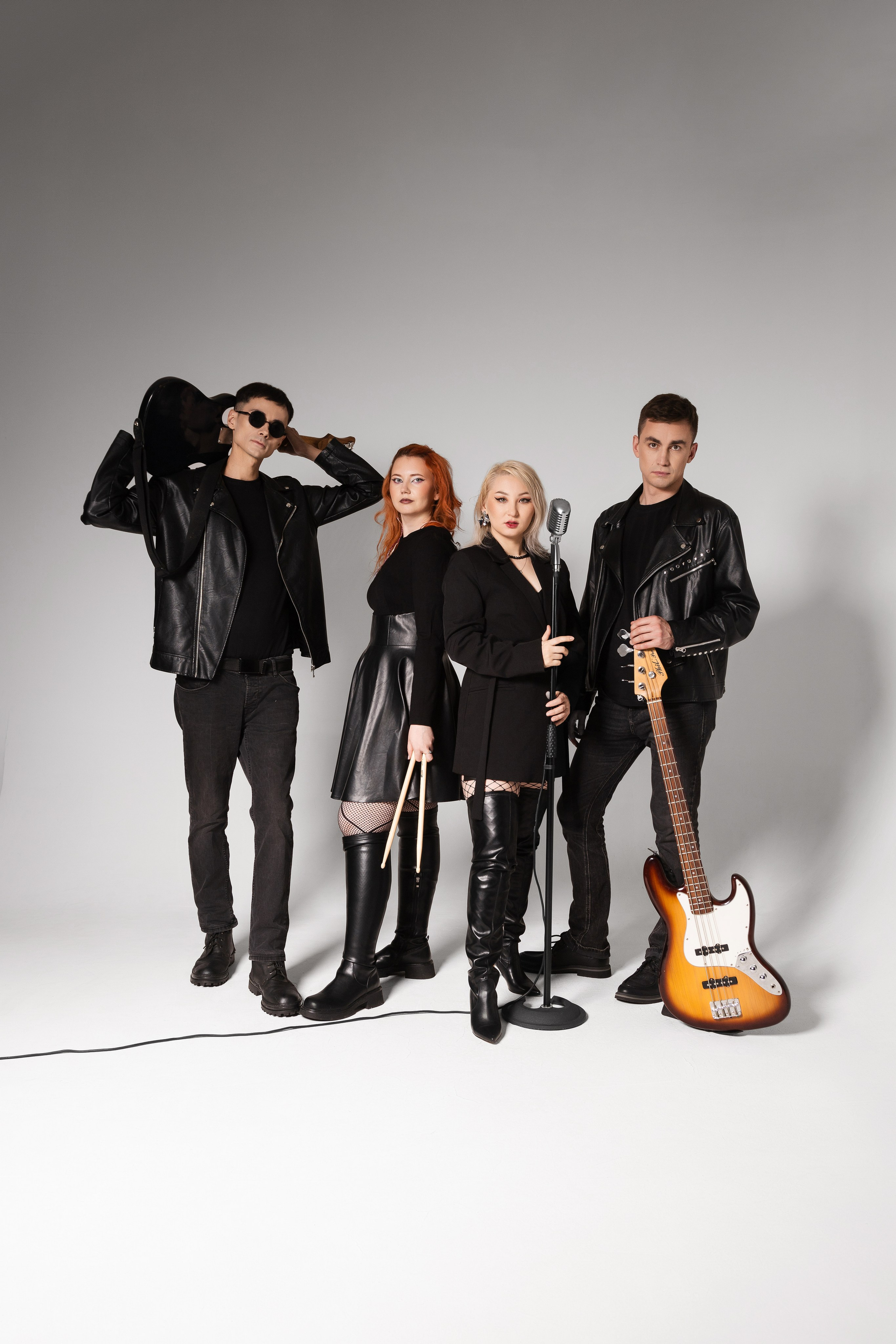 Кавер группа на электрозаводе. Анастасия, Фотограф женского портрета и беременности в стиле vogue