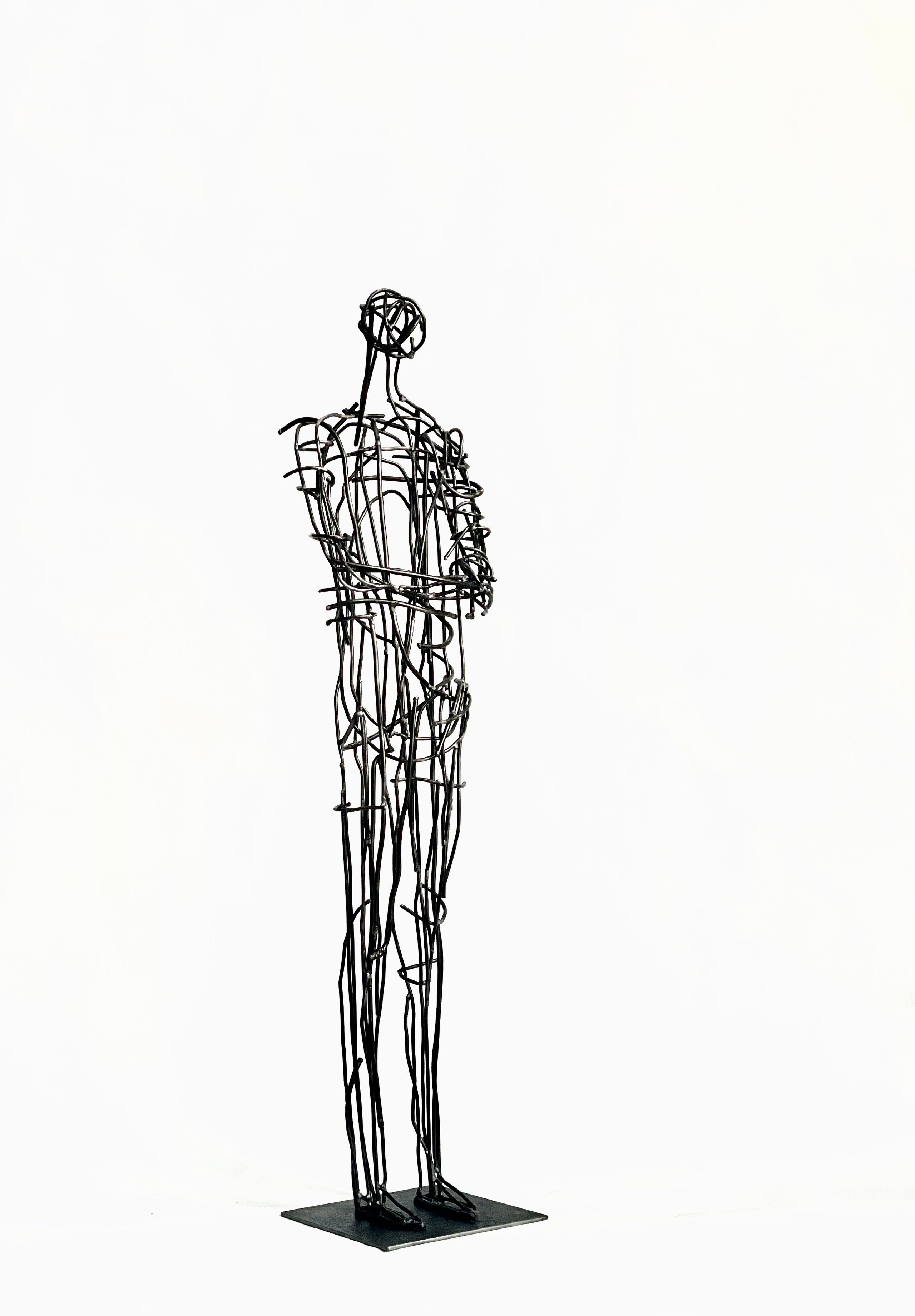 Зритель / onlooker. Художник — скульптор Антонина Фатхуллина