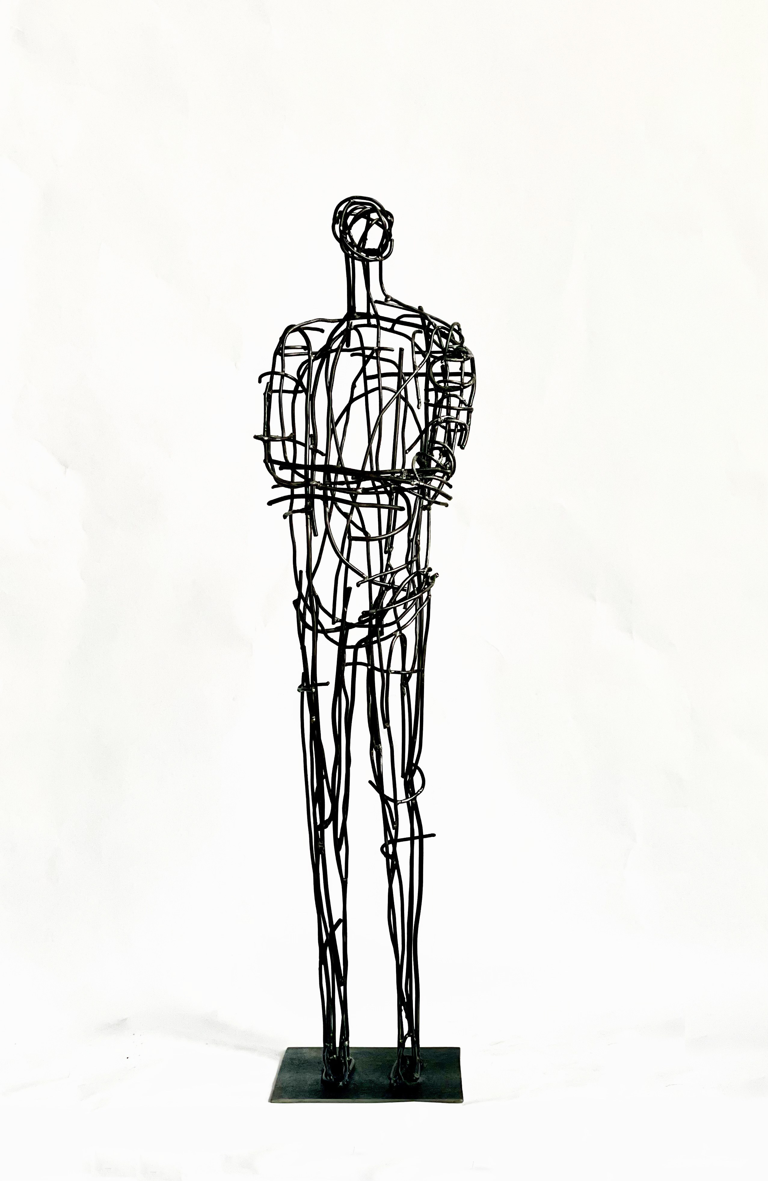 Зритель / onlooker. Художник — скульптор Антонина Фатхуллина