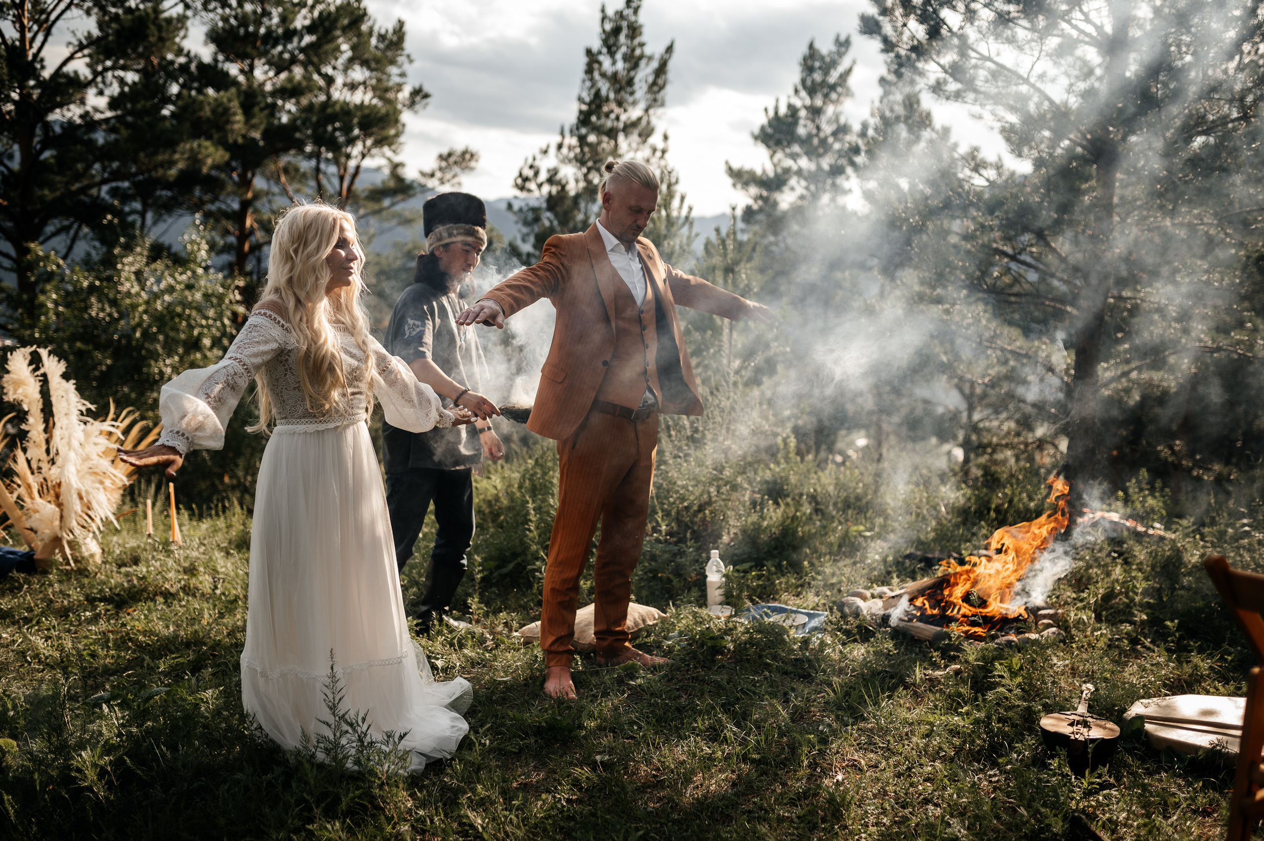 Паша и Даша. Свадебная  съемка на Алтае