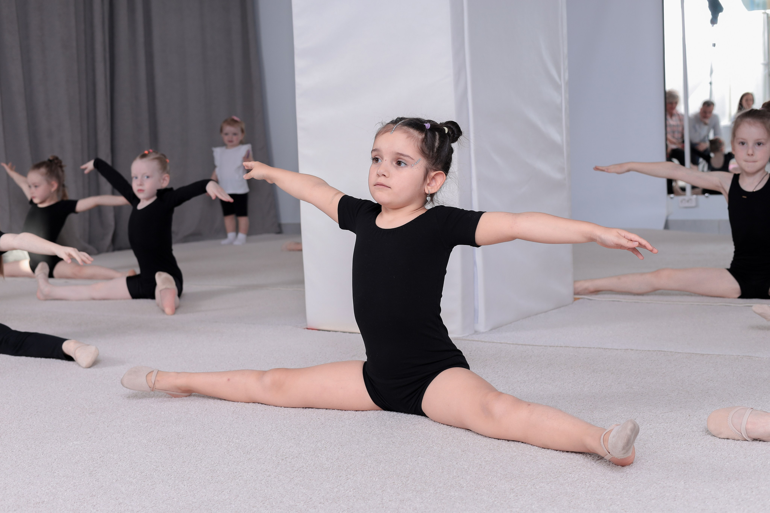 Открытый урок гимнастика. Фотограф Надршина Лилия