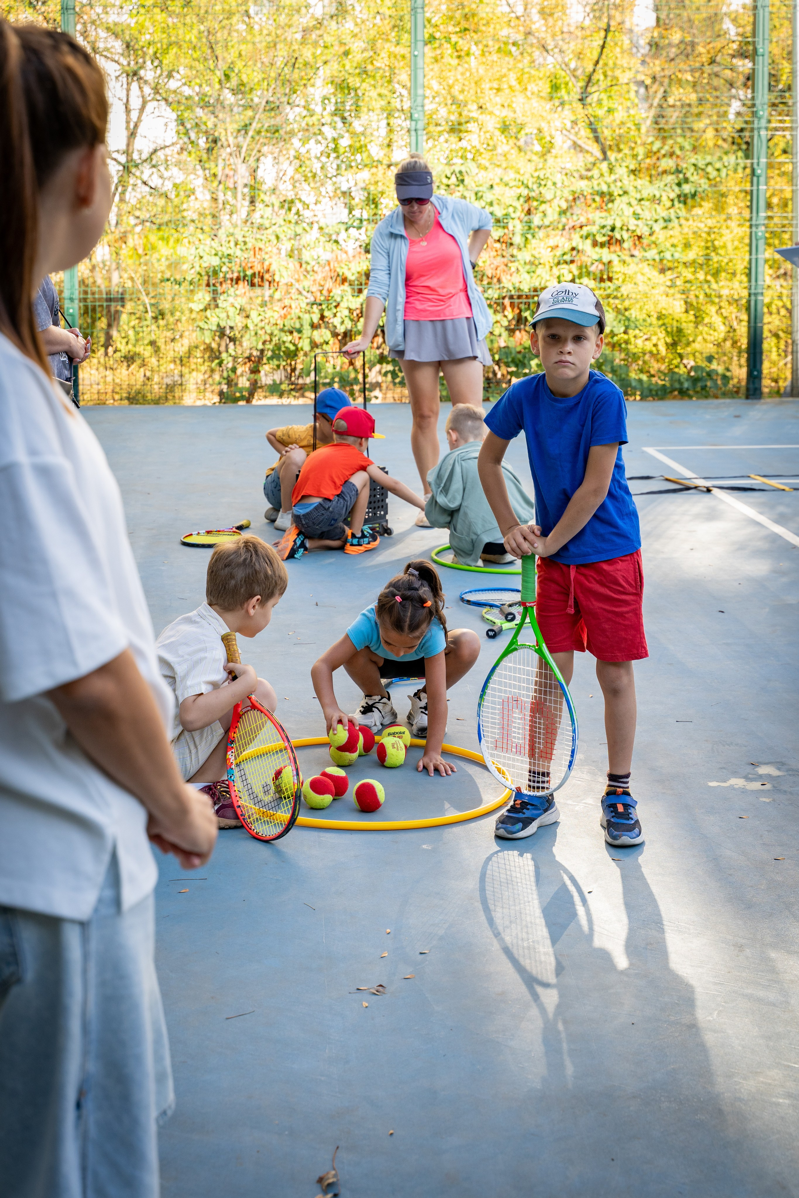 Федерация тенниса Севастополь. Малыши. Анастасия Дунаева. Фотограф в Севастополе