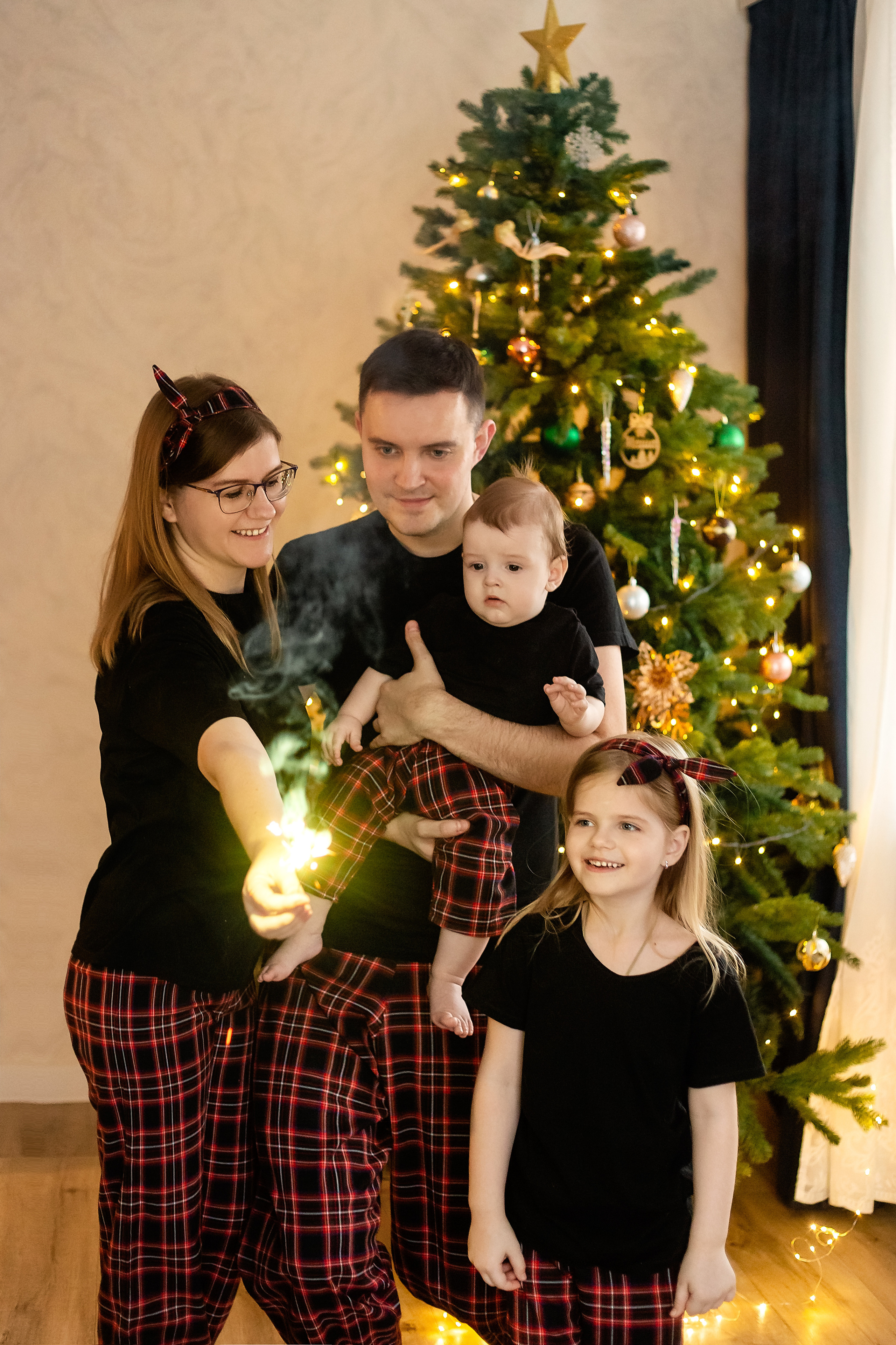 Новогодняя дома. Свадебный и семейный фотограф в Томске Елена Карпенко