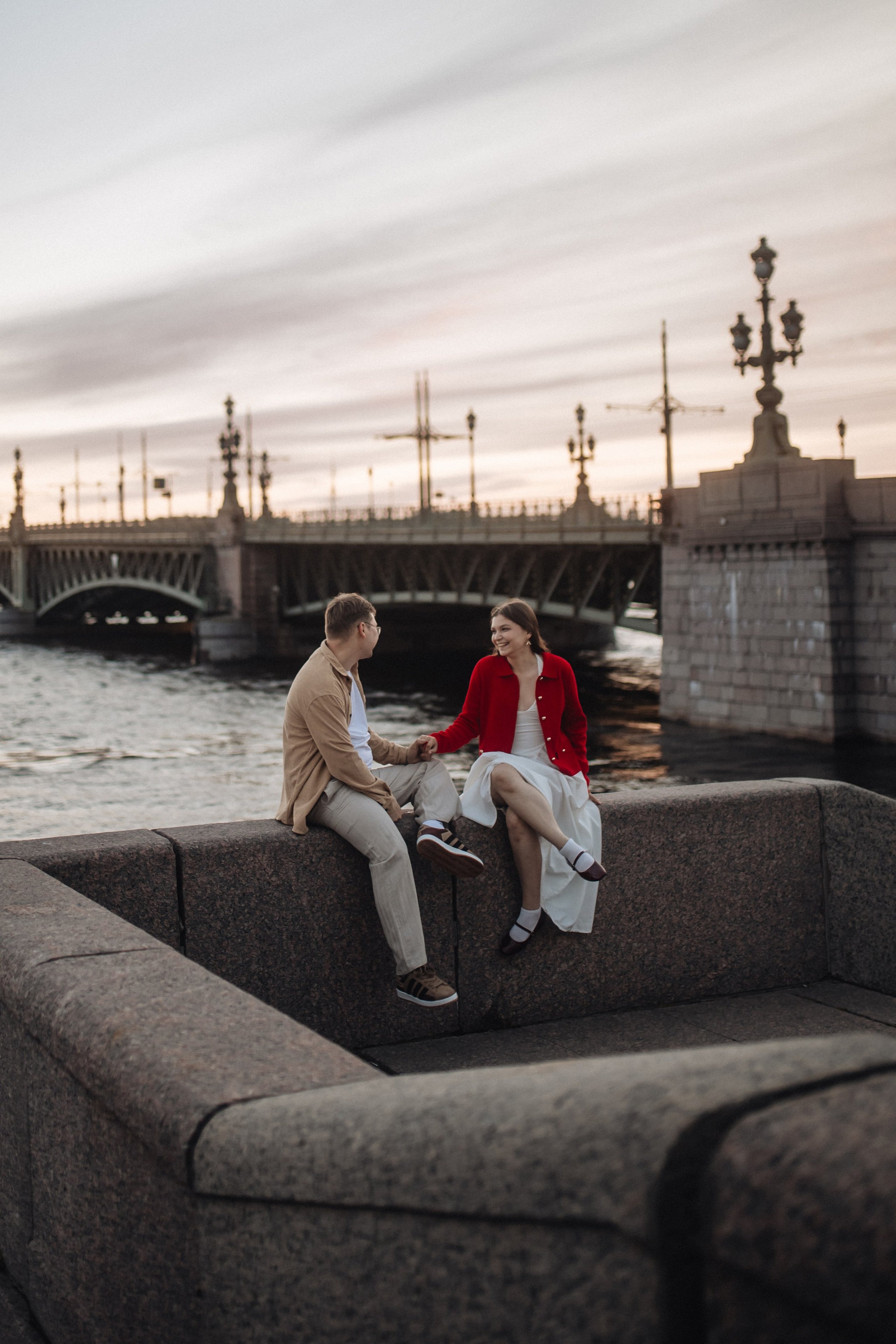 Рассвет в Питере. Фотограф в Санкт Петербурге Лара Великова