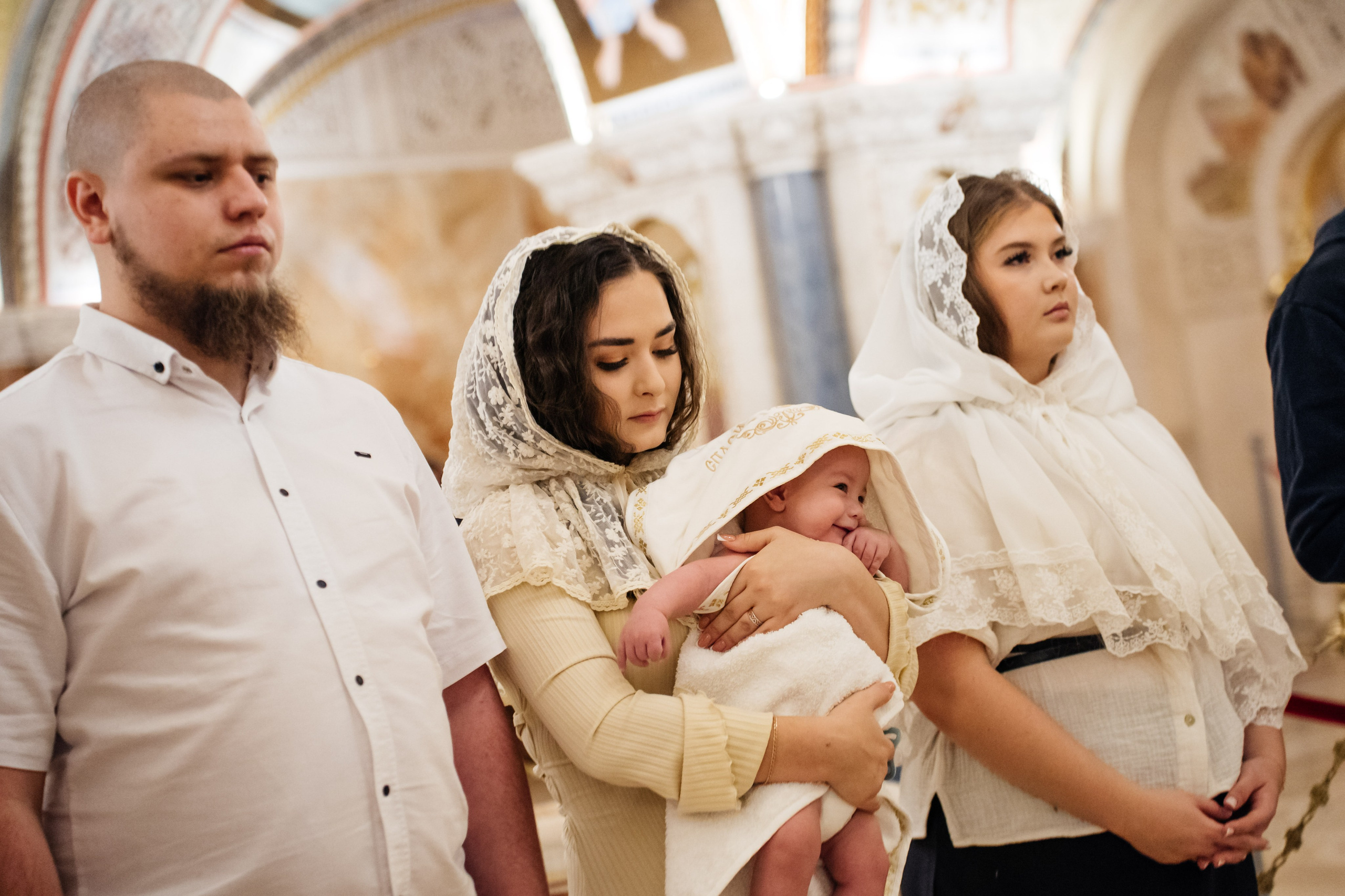 Крещение. Видеограф и Фотограф в Челябинске Ксения и Владимир Рюмины