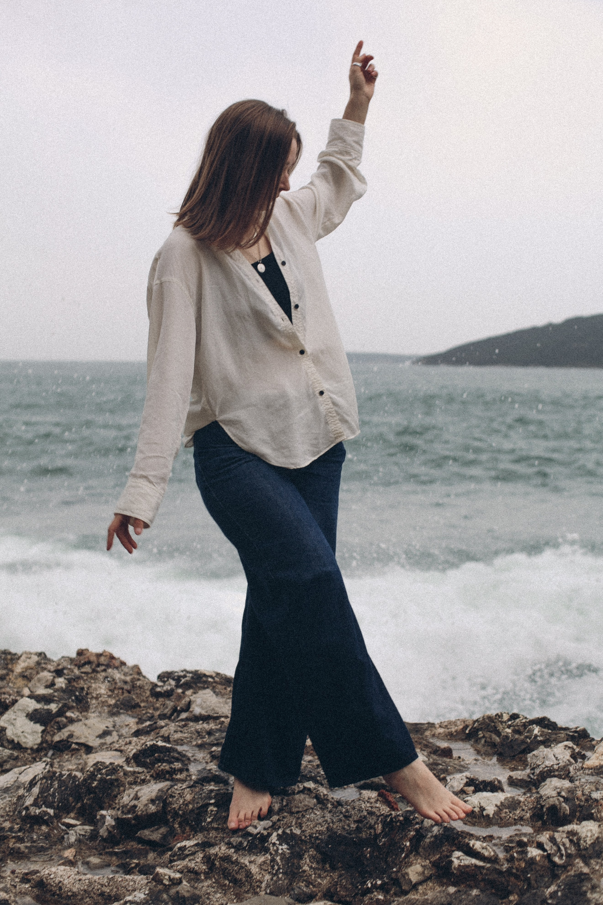 Женская фотосессия на море в Черногории. Семейный и свадебный фотограф в Черногории Татьяна Белякова